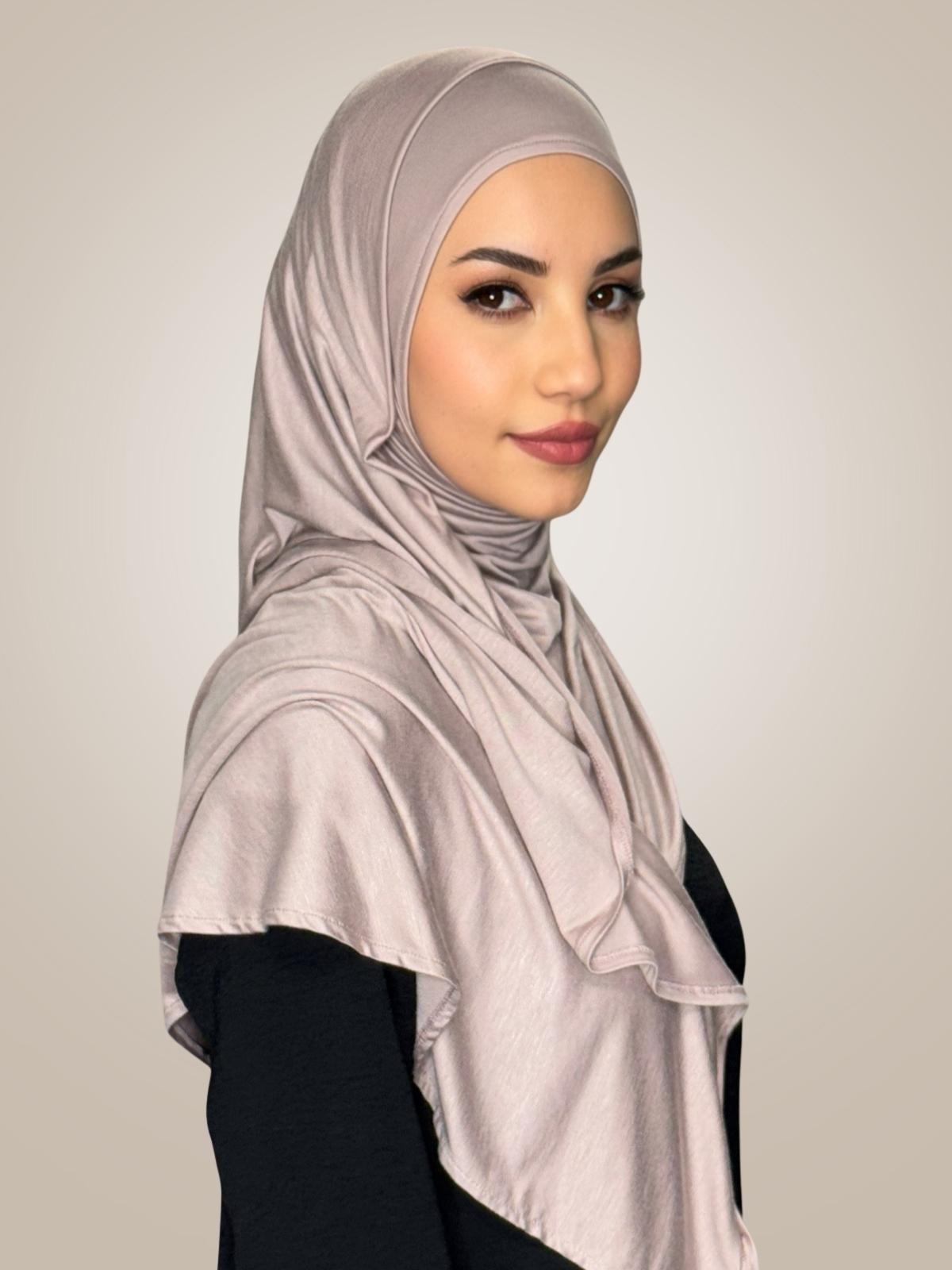 Pre-Sewn Jersey Hijab-Sphinx