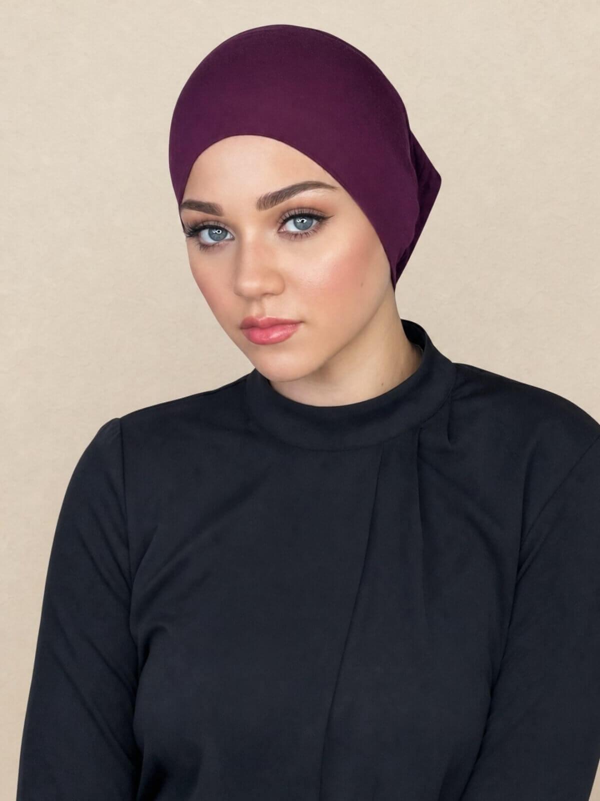 Premium Jersey Underscarf-Wine