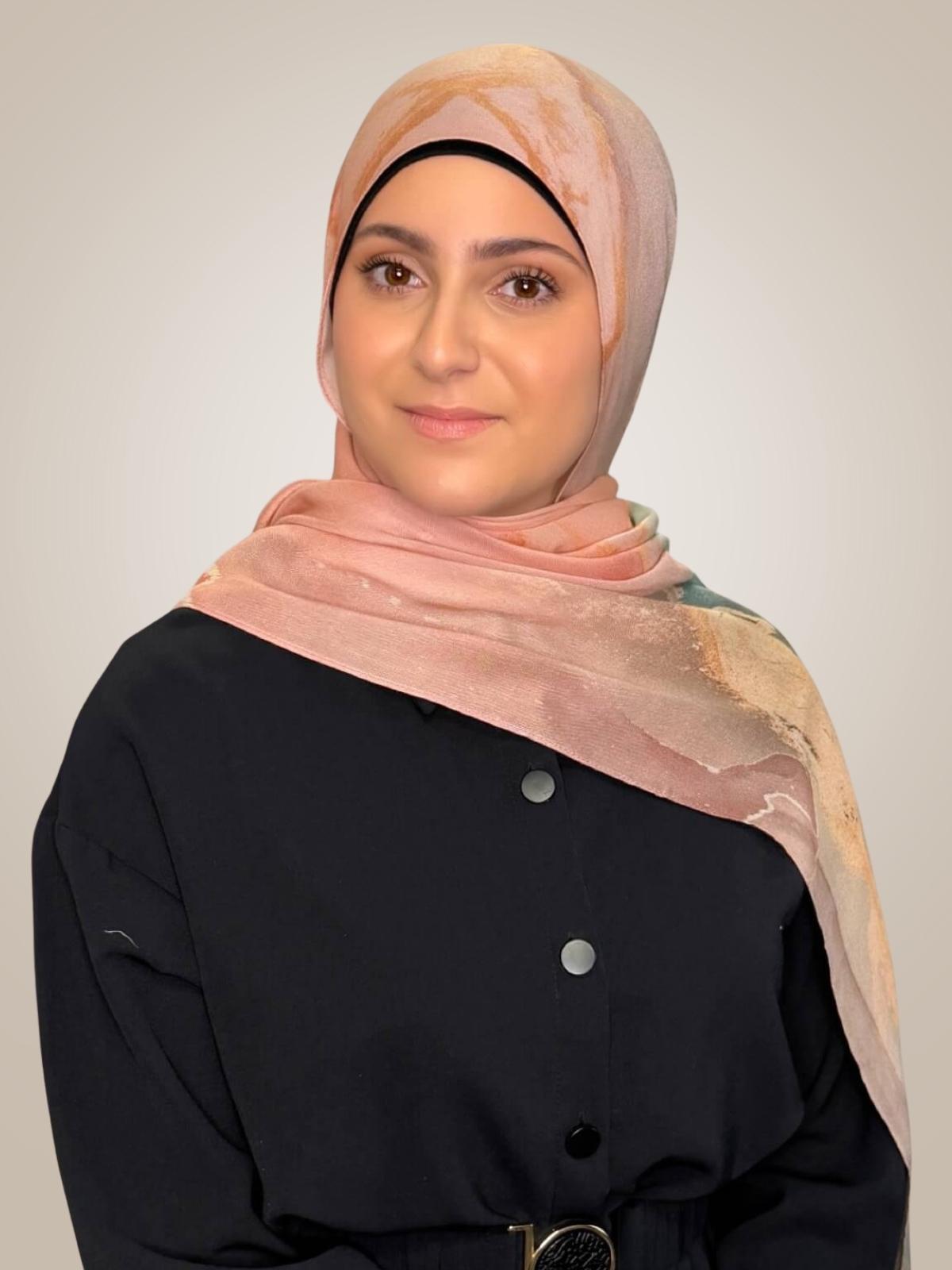 Modish Girl Print Modal Hijab-Sedona Sage