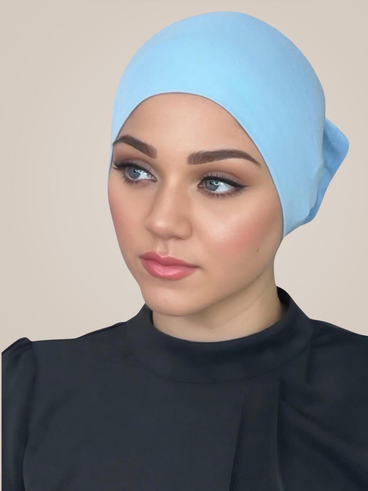 Premium Jersey Underscarf-Baby Blue