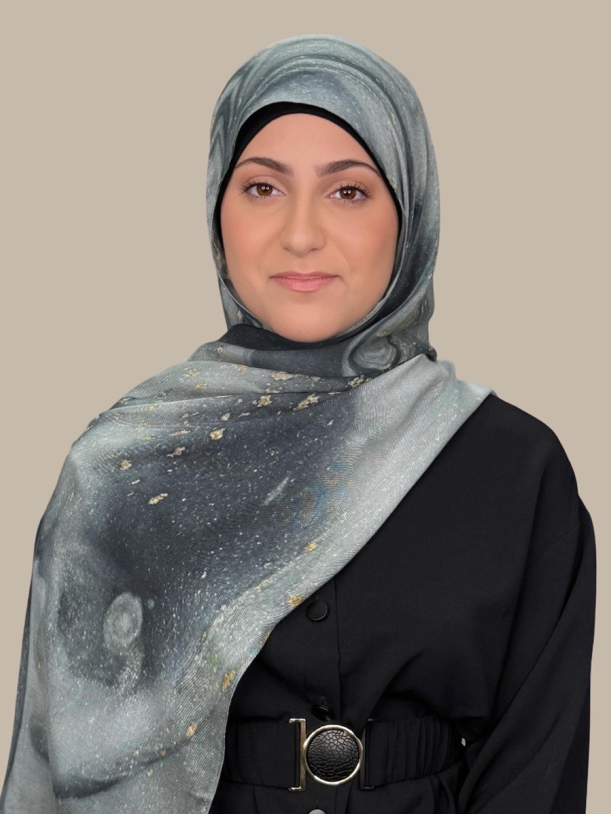 Modish Girl Print Modal Hijab-London Fog