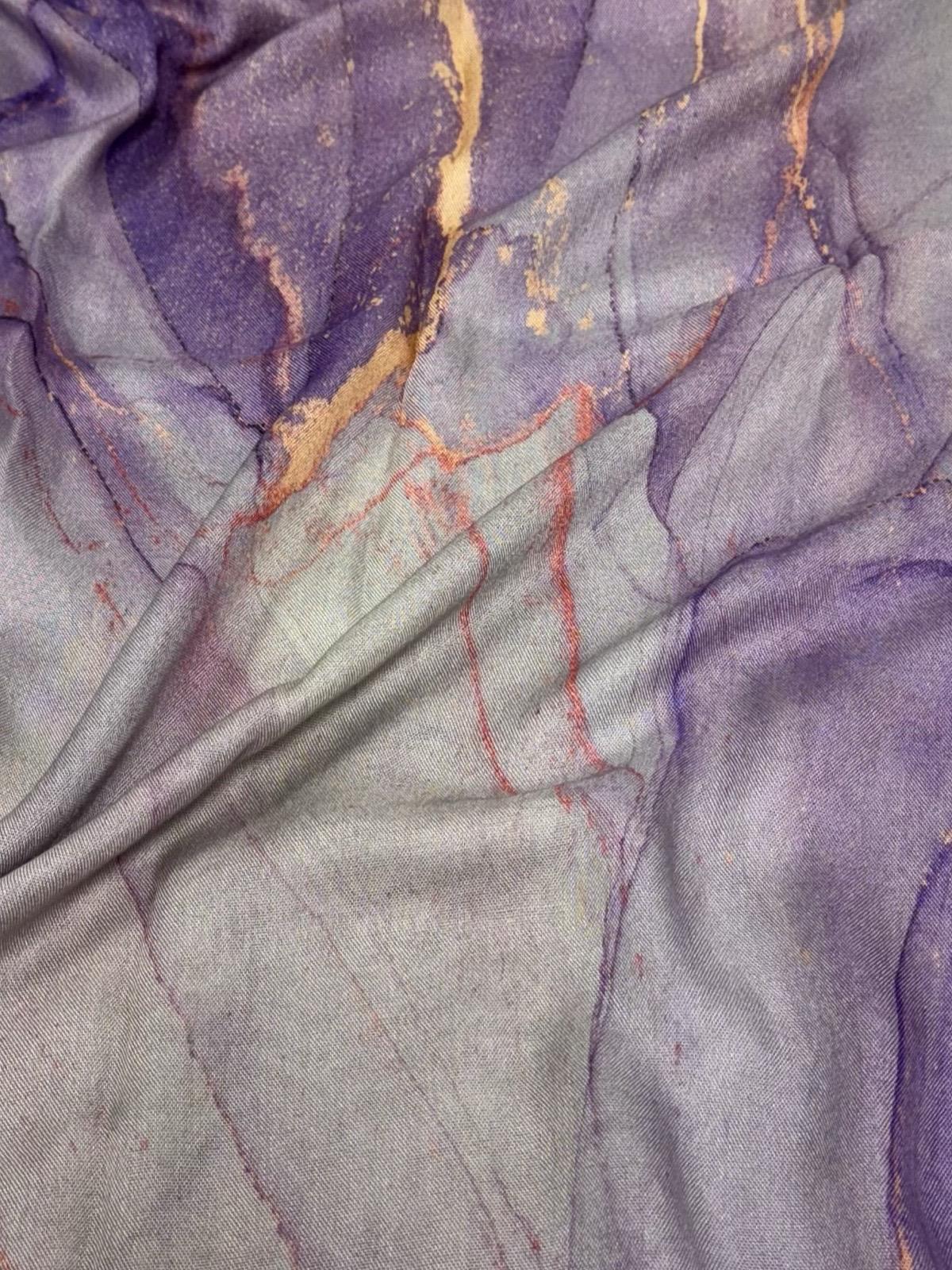 Modish Girl Print Modal Hijab-Lavanta Bay