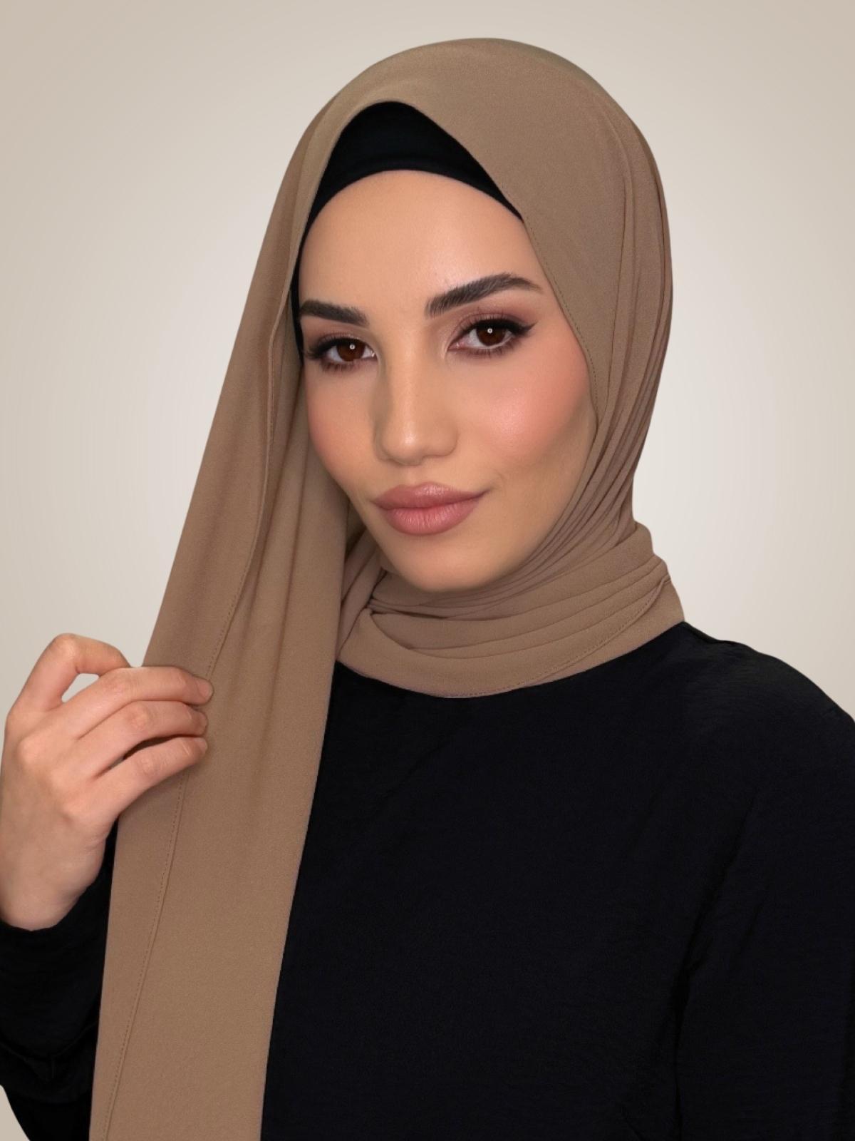 Classic Chiffon Hijab-Ashwood