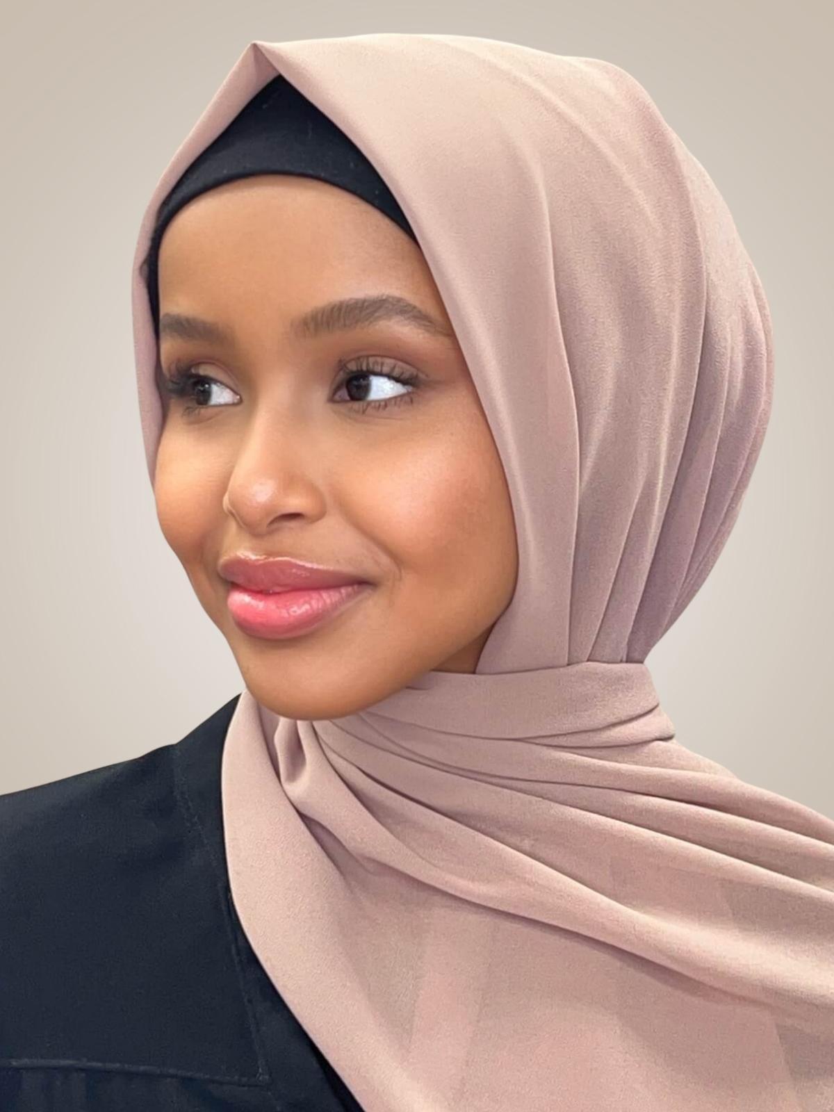 Classic Chiffon Hijab-Cedar