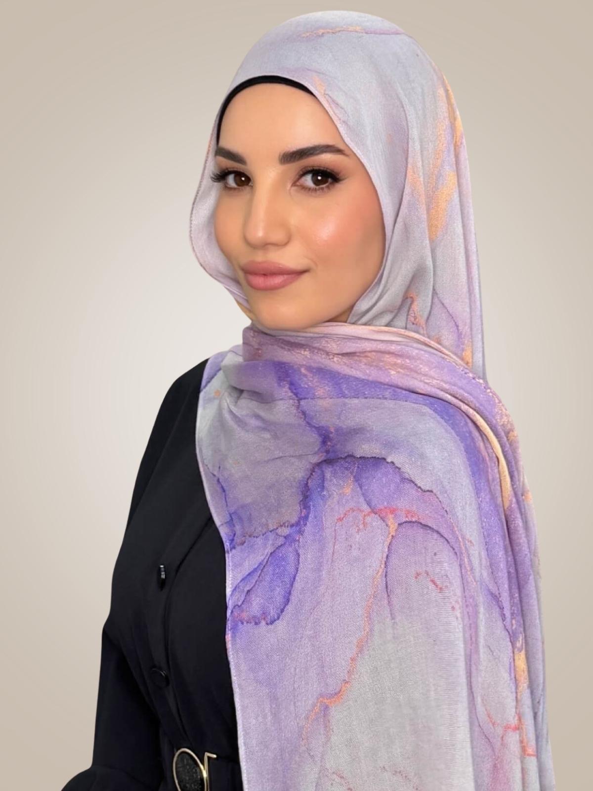 Print Modal Hijab-Lavanta Bay