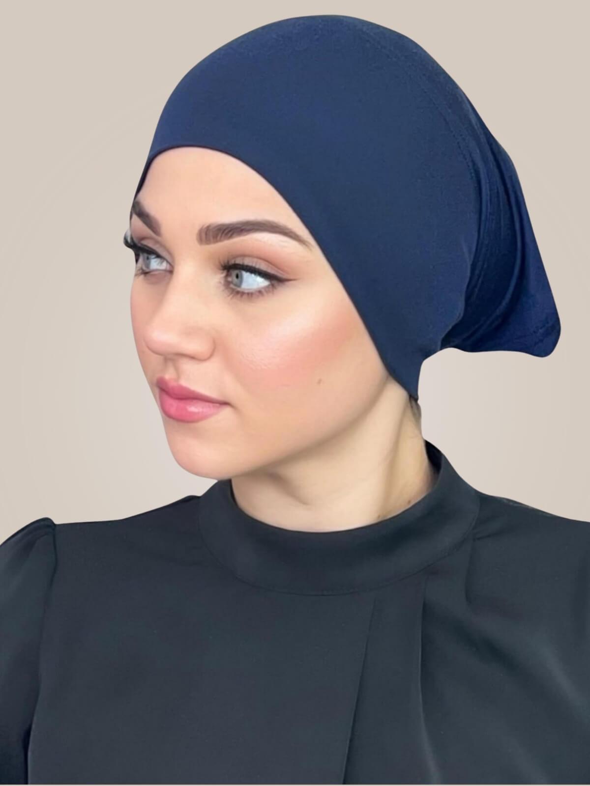 Premium Jersey Underscarf-Navy
