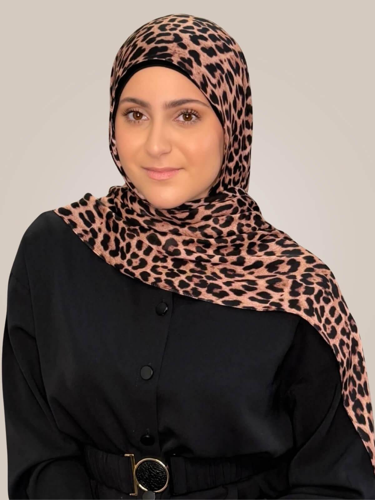 Modish Girl Print Modal Hijab-Safari Nights