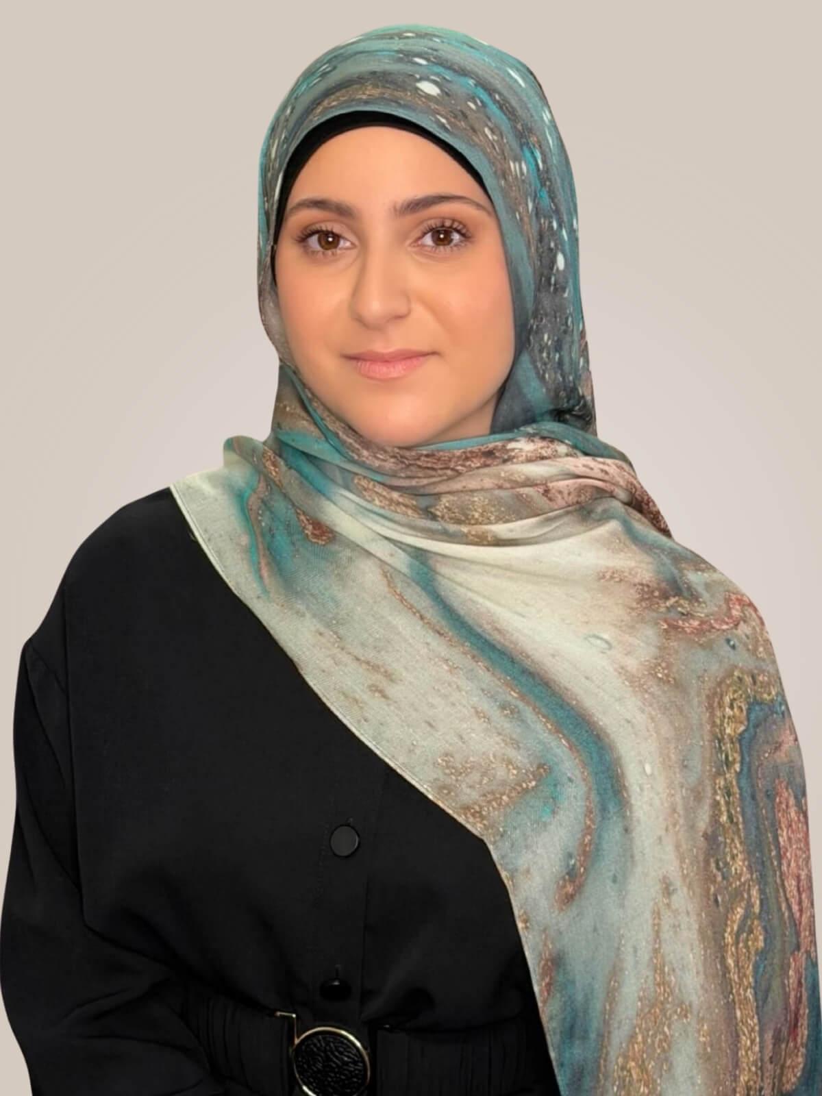 Modish Girl Print Modal Hijab-Laguna Shore