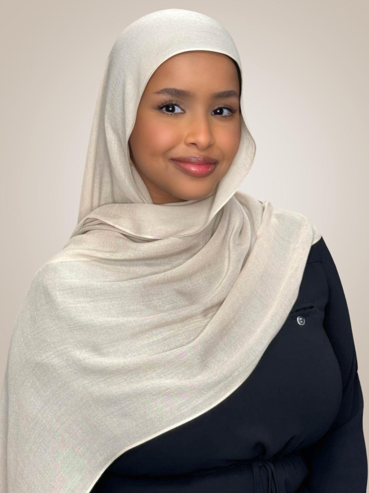 Cotton Modal Hijab-Sand