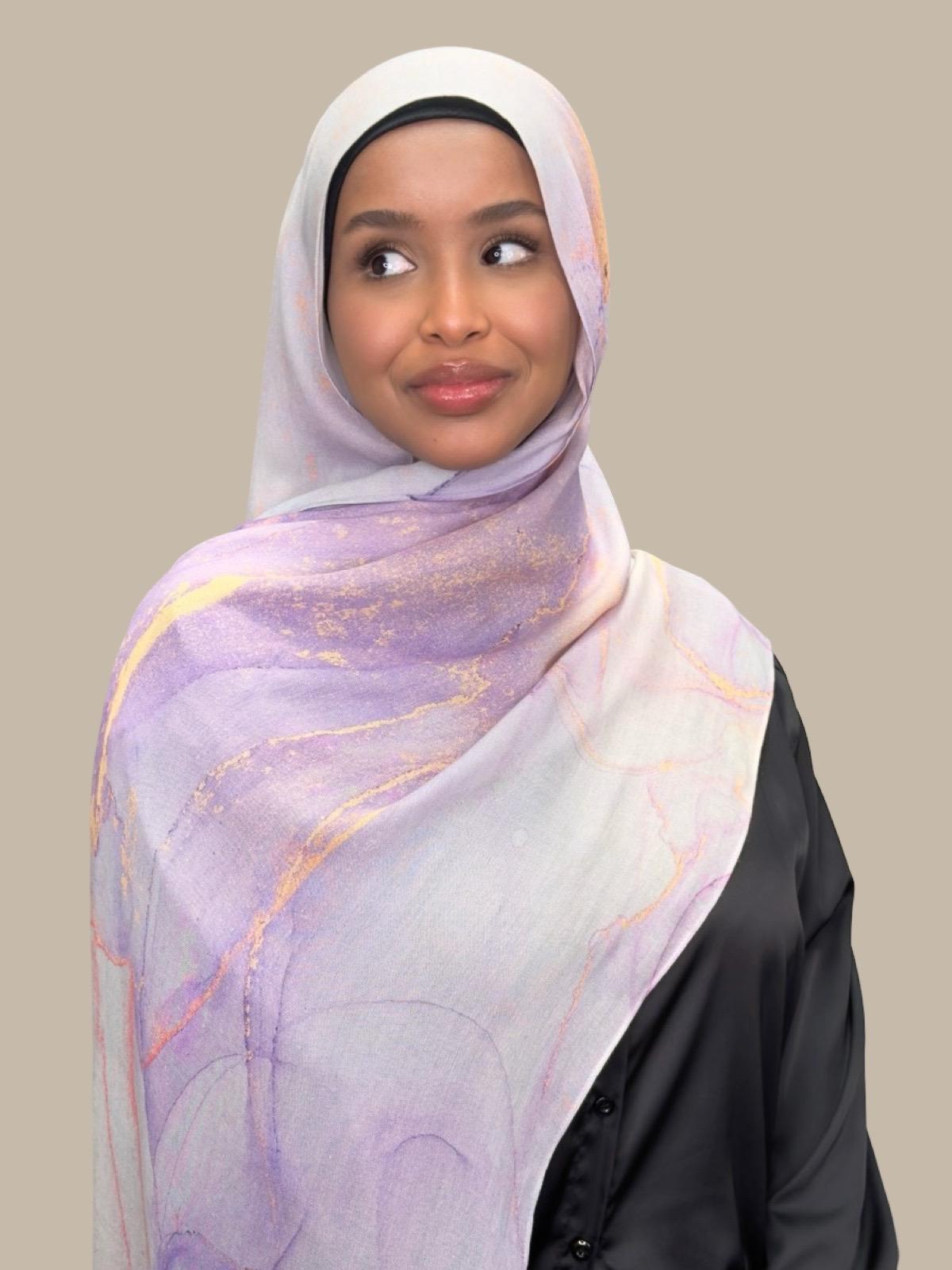 Print Modal Hijab-Lavanta Bay