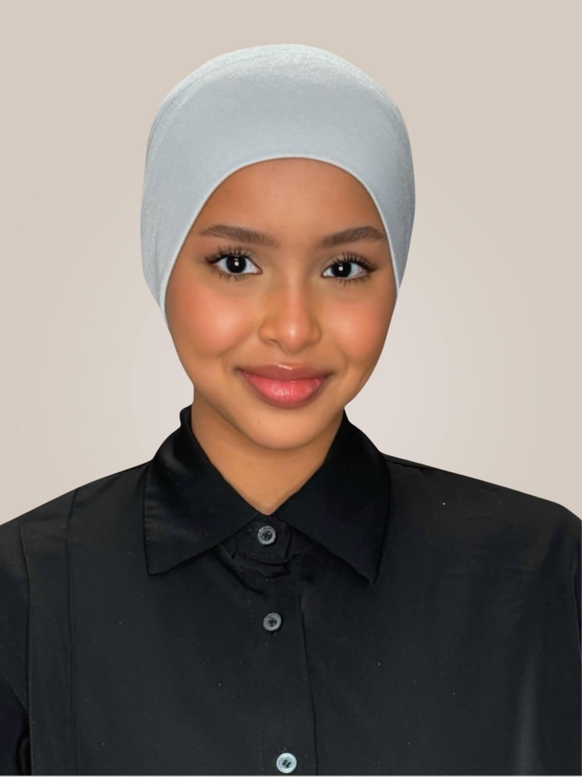 Premium Cotton Underscarf-Dolphin Grey