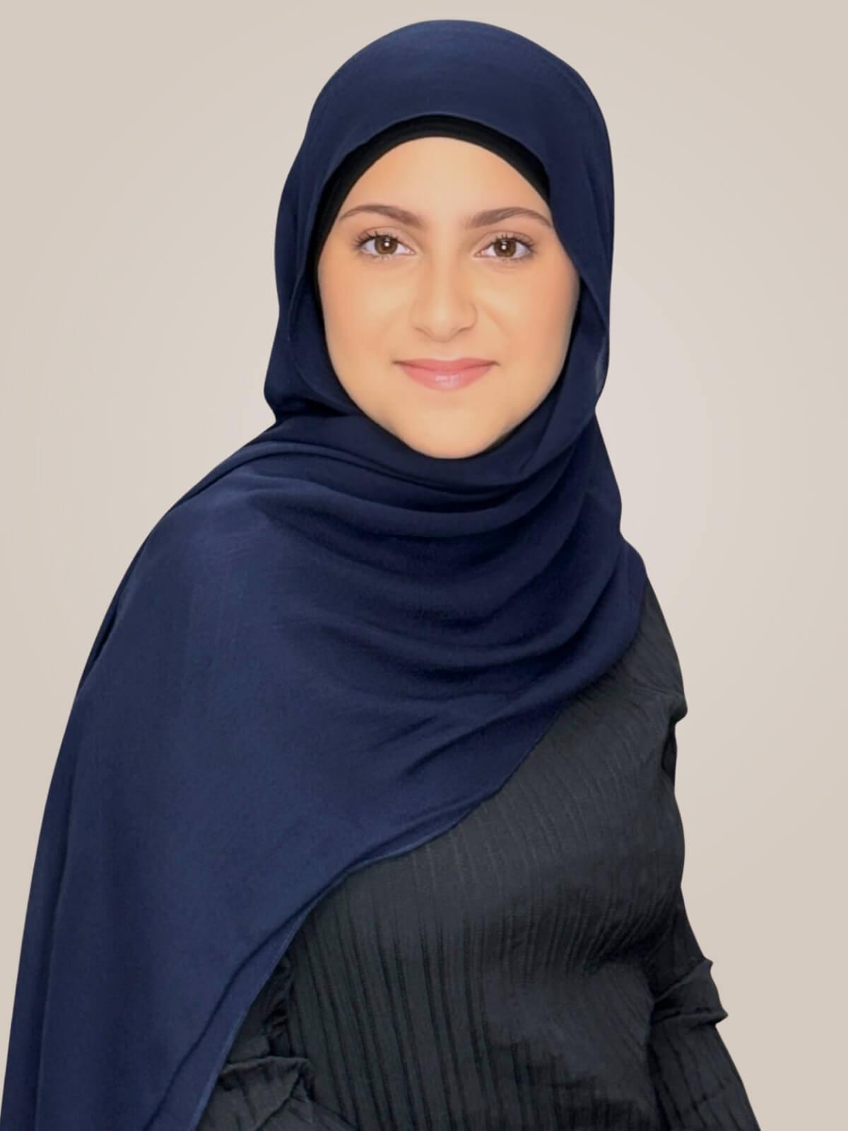 Modish Girl Cotton Modal Hijab-Sea Storm