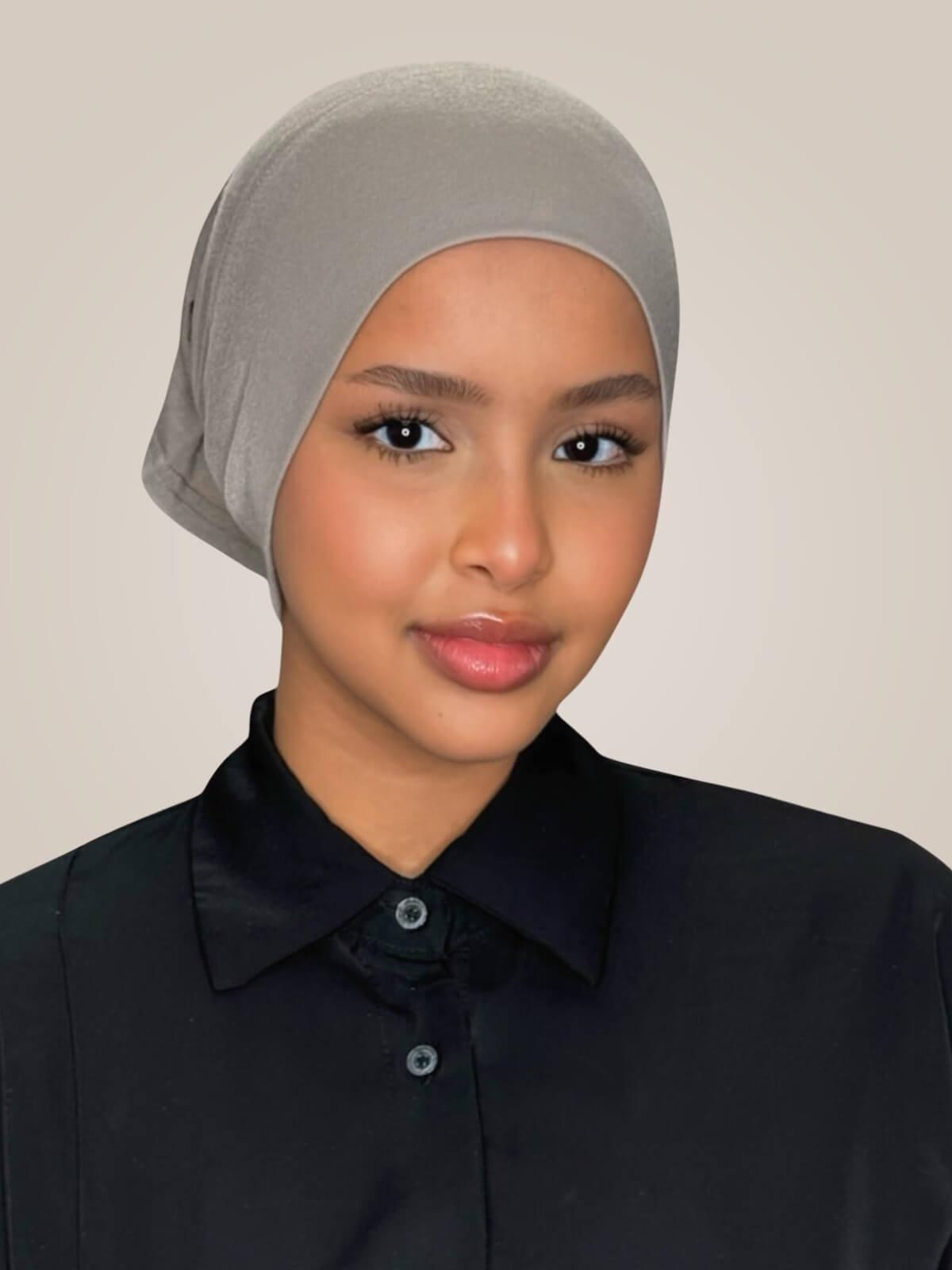 Premium Cotton Underscarf-Truffle