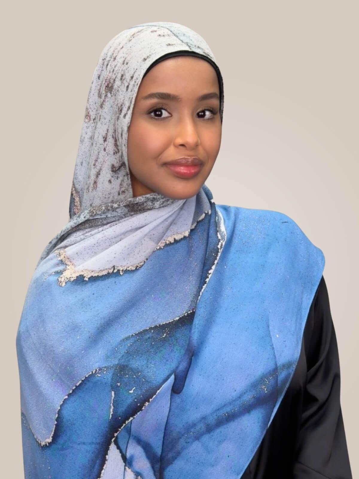 Print Modal Hijab-Santorini Night