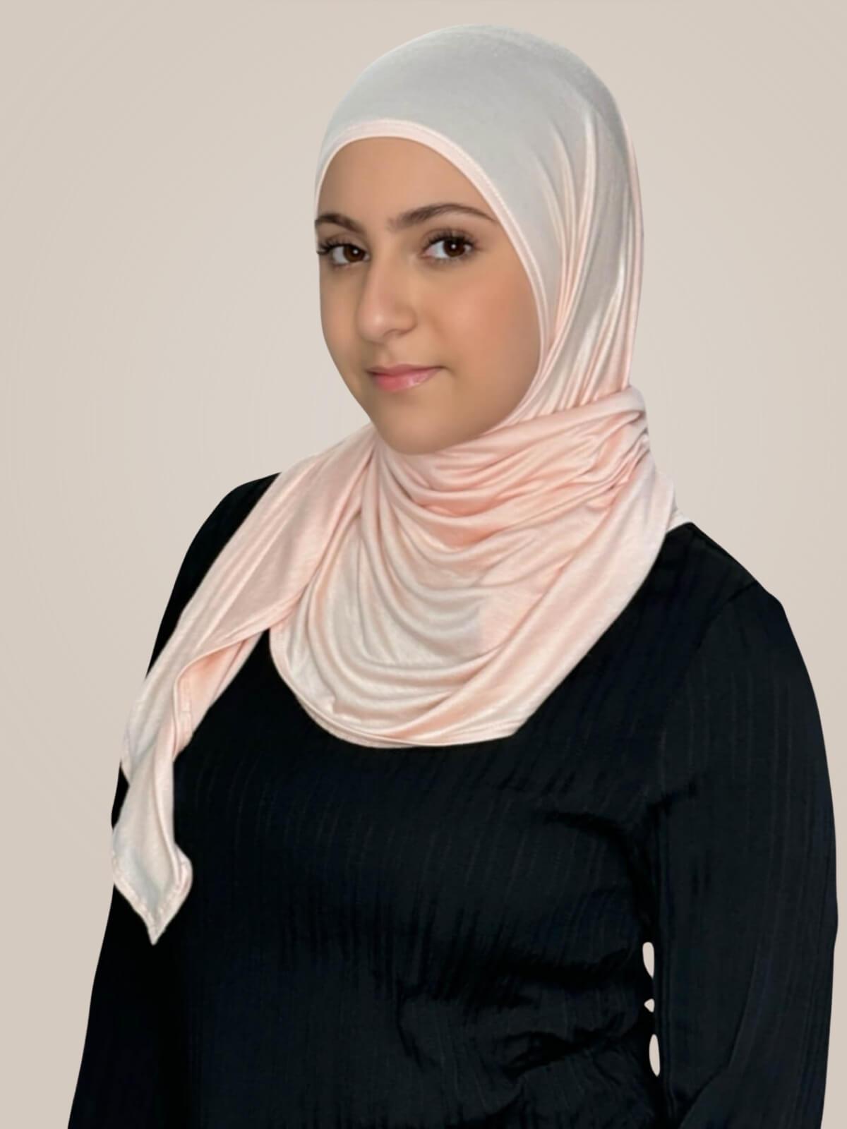 Modish Girl Pre-Sewn Jersey hijab-Pearl