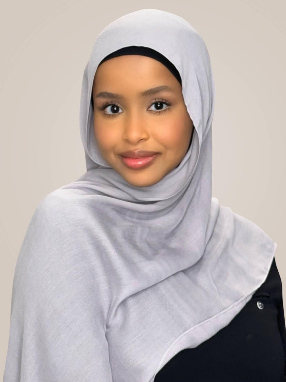 Cotton Modal Hijab-Thunder