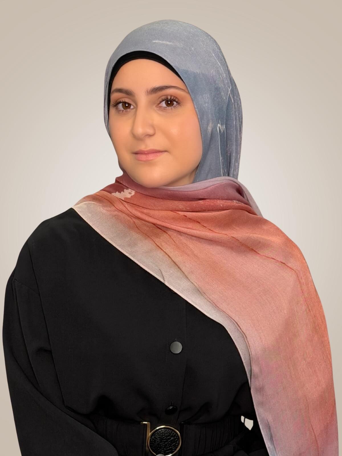 Modish Girl Print Modal Hijab-Petra Rose