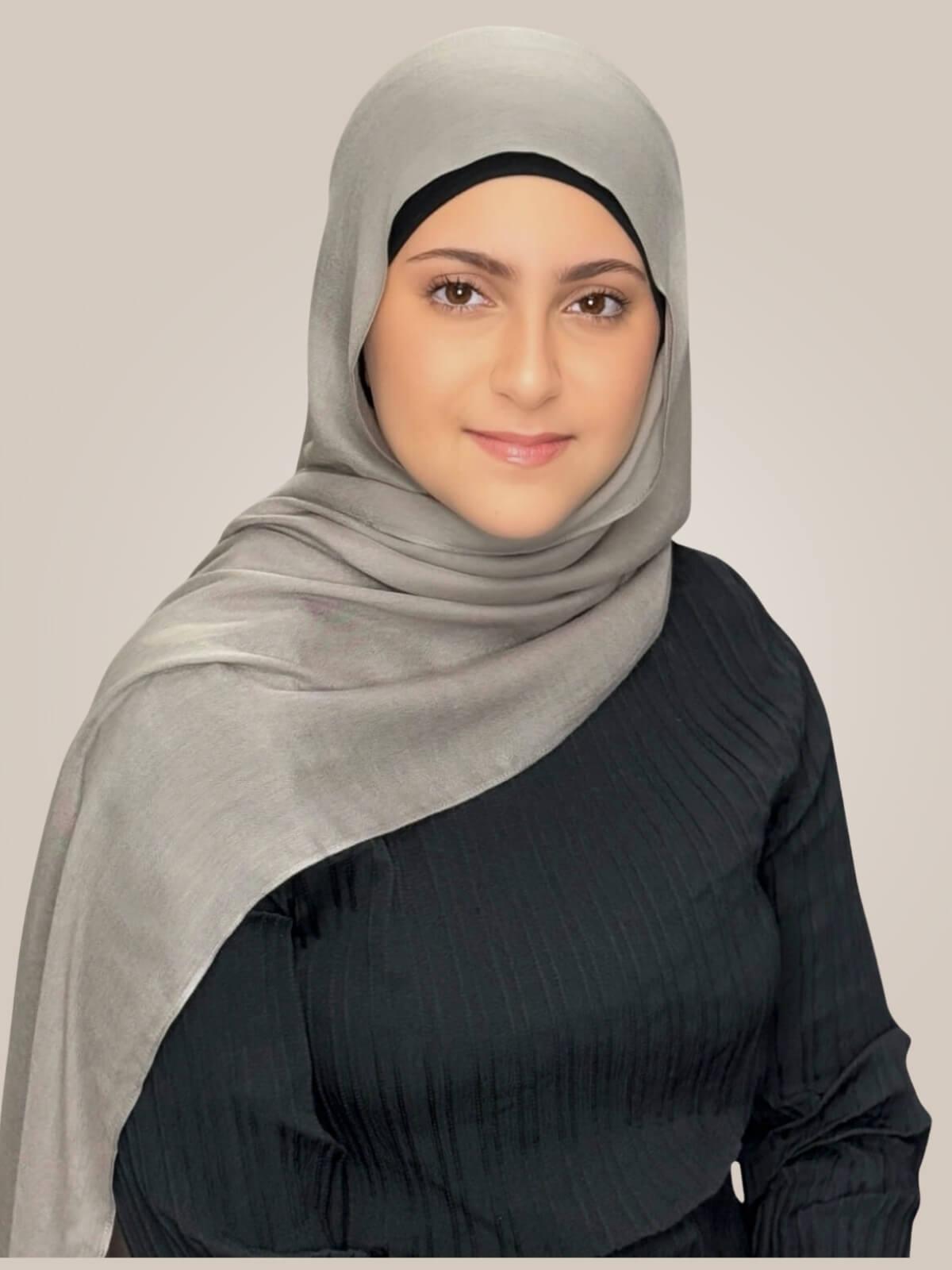 Modish Girl Cotton Modal Hijab-Oak Mist