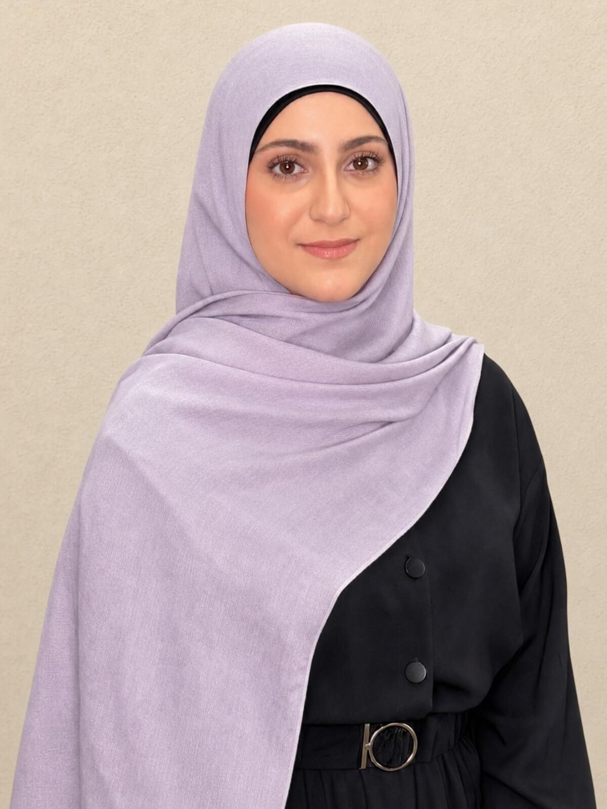 Modish Girl Cotton Modal Hijab-Thunder