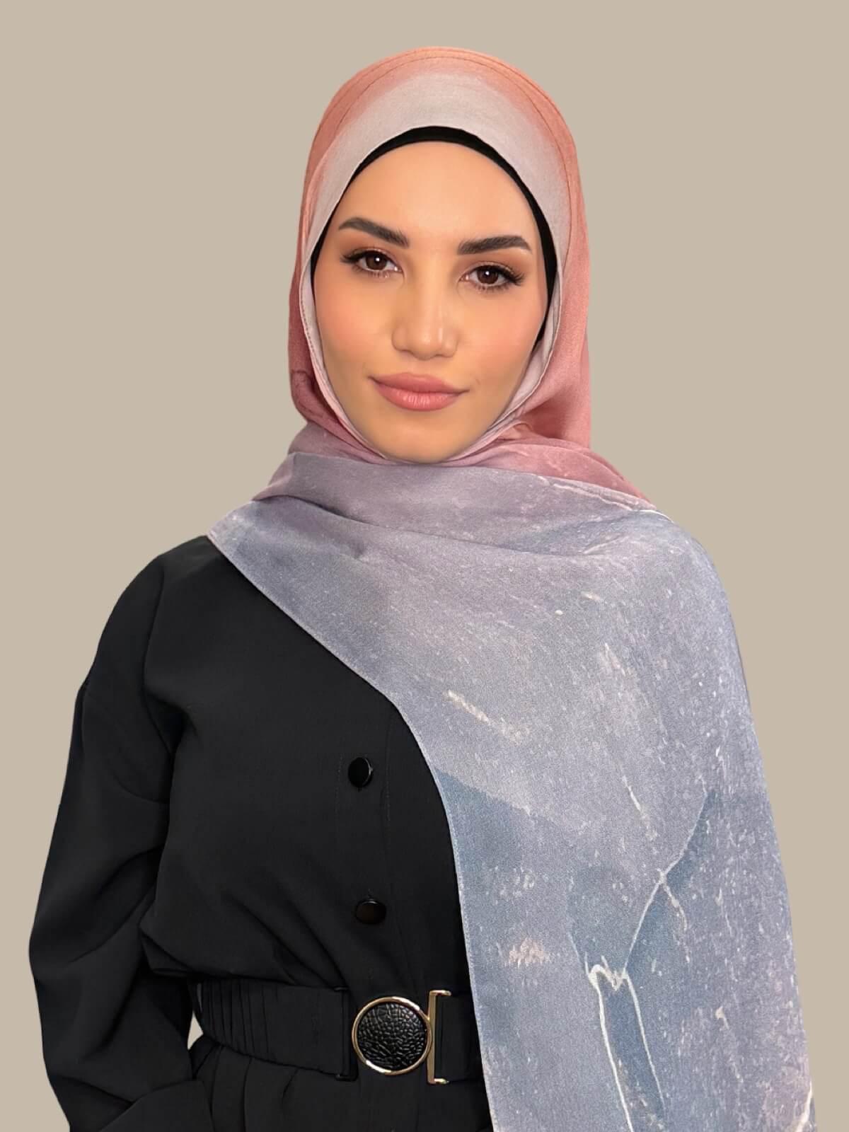 Print Modal Hijab-Petra Rose