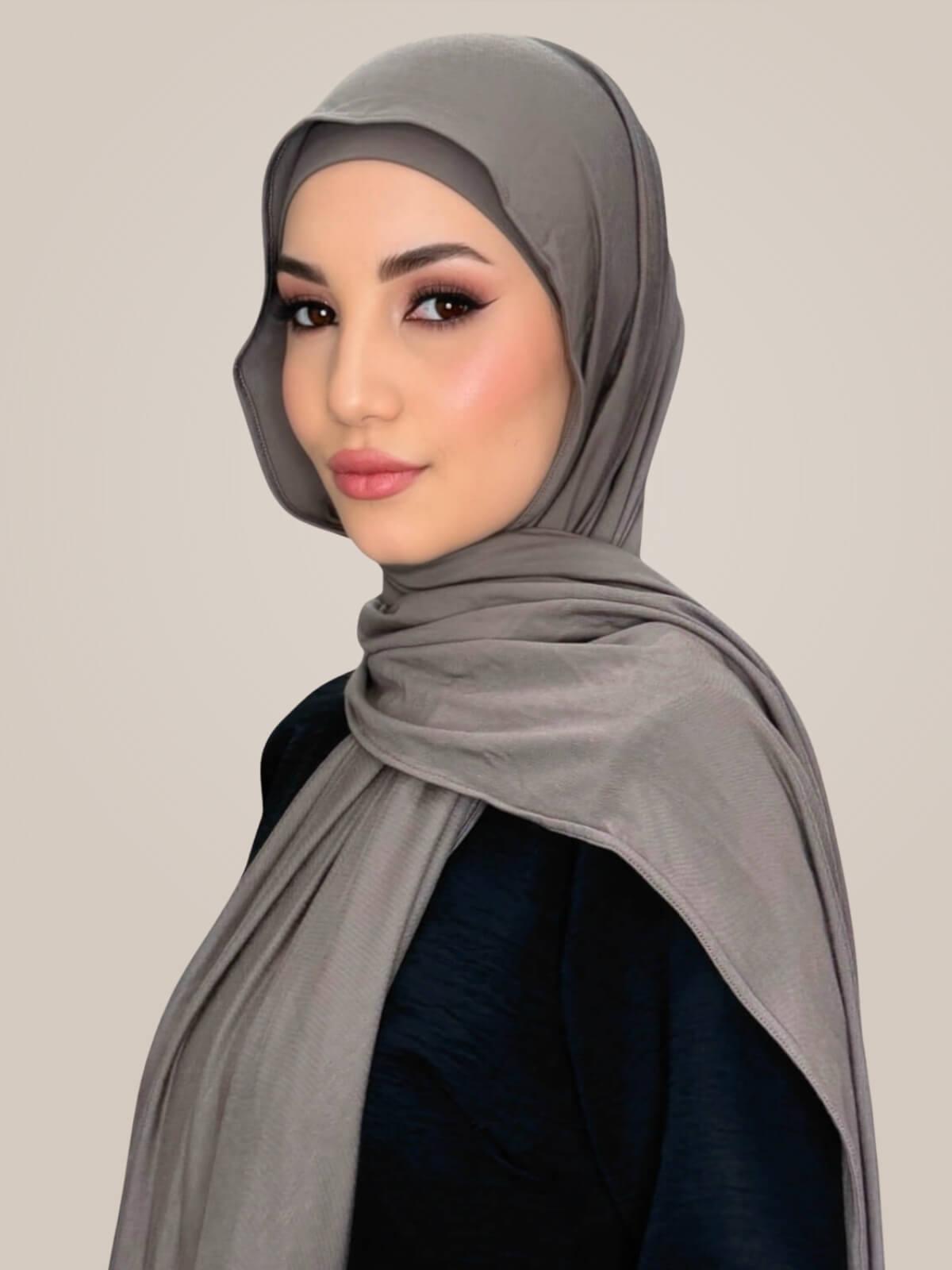 Premium Jersey Hijab-Hazel