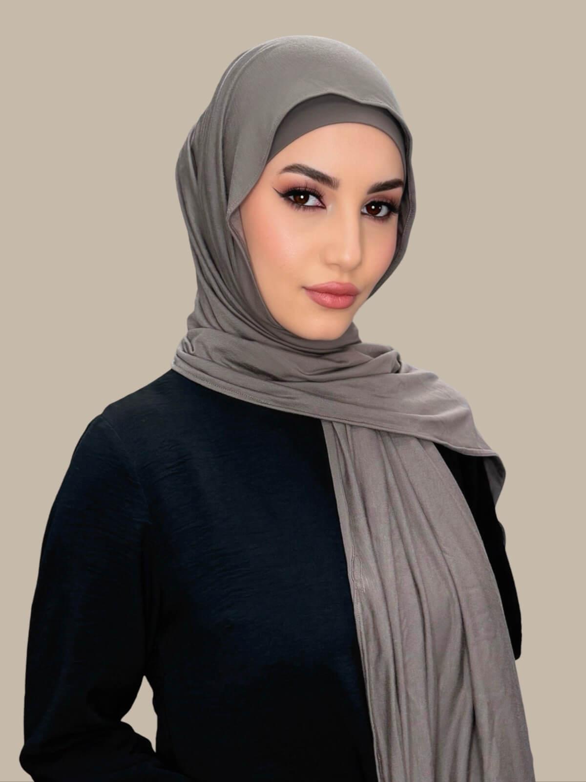 Premium Jersey Hijab-Hazel