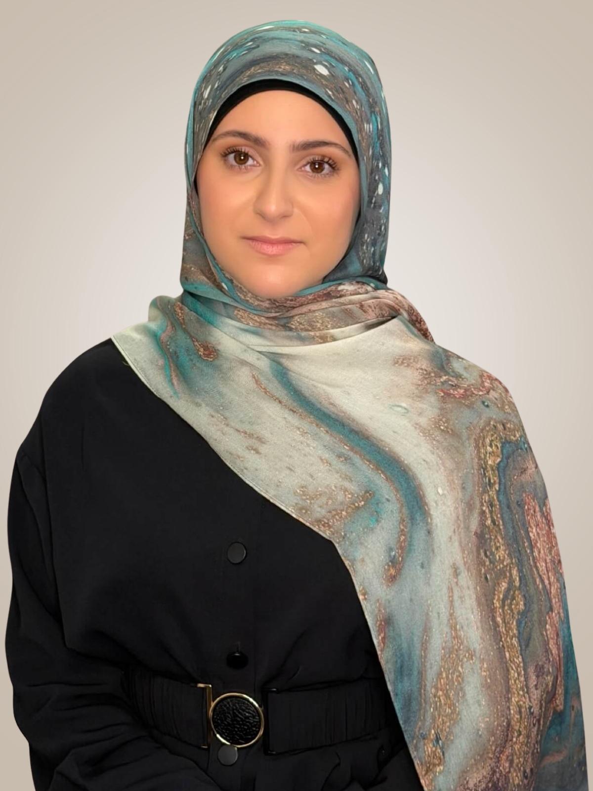 Modish Girl Print Modal Hijab-Laguna Shore