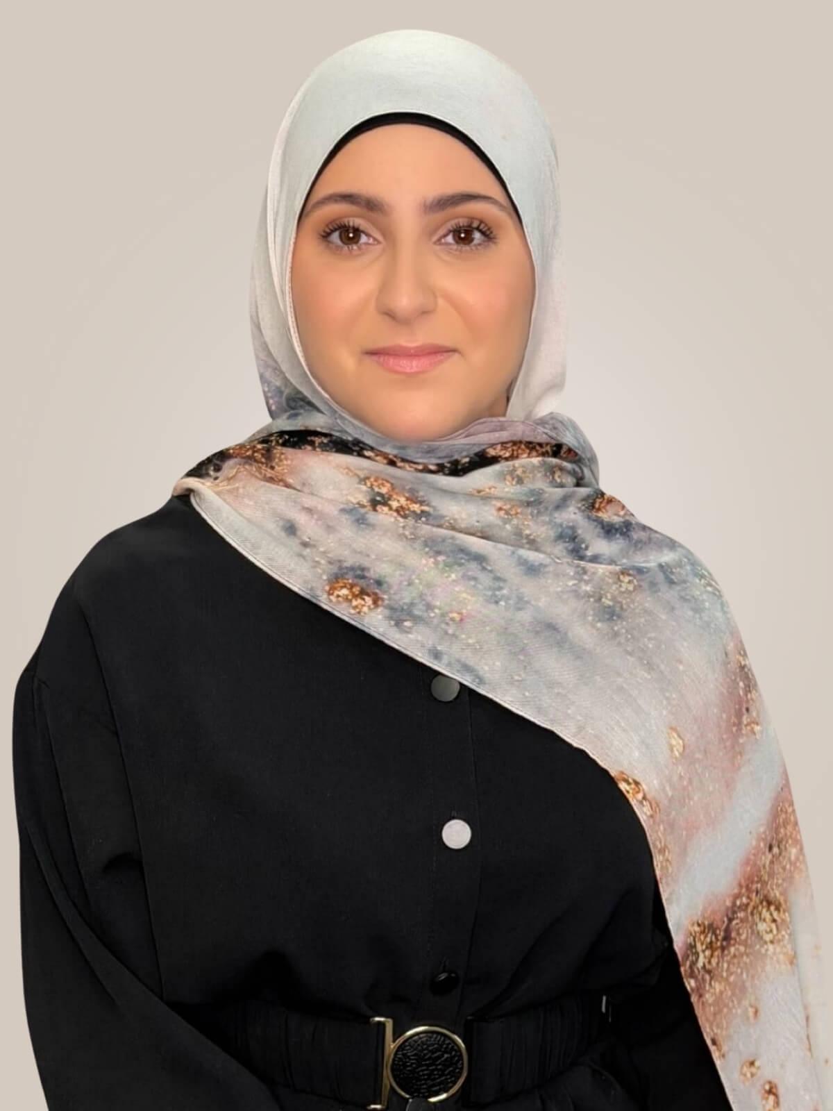 Modish Girl Print Modal Hijab-Granada Sand