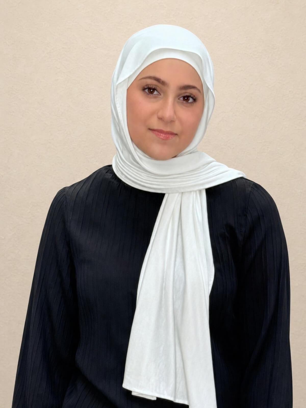 Modish Girl Premium Jersey Hijab-Off White