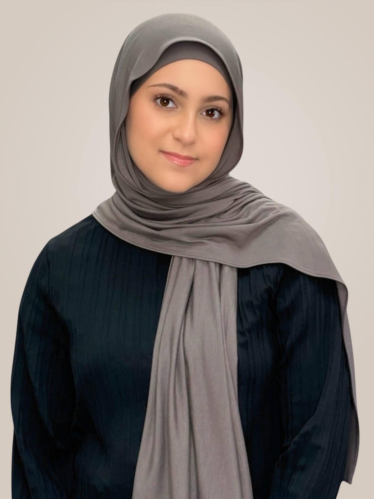 Modish Girl Premium Jersey Hijab-Hazel