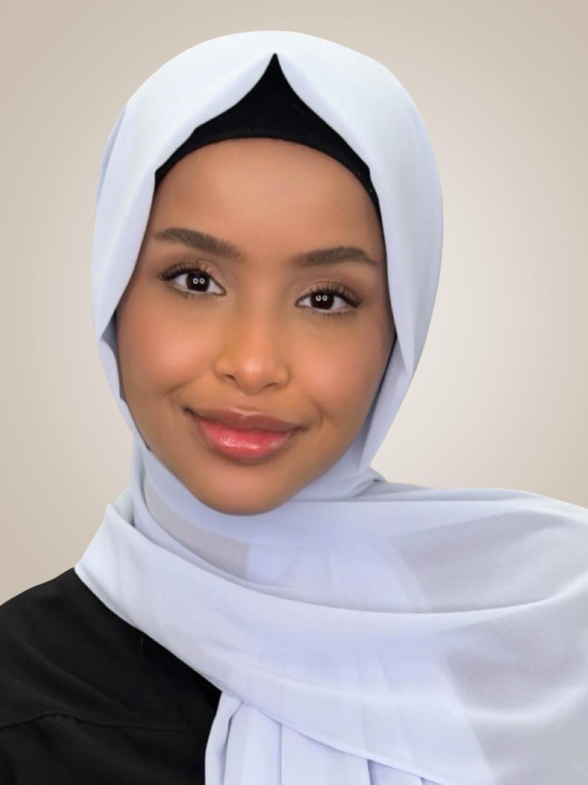 Luxury Chiffon Hijab-Skye