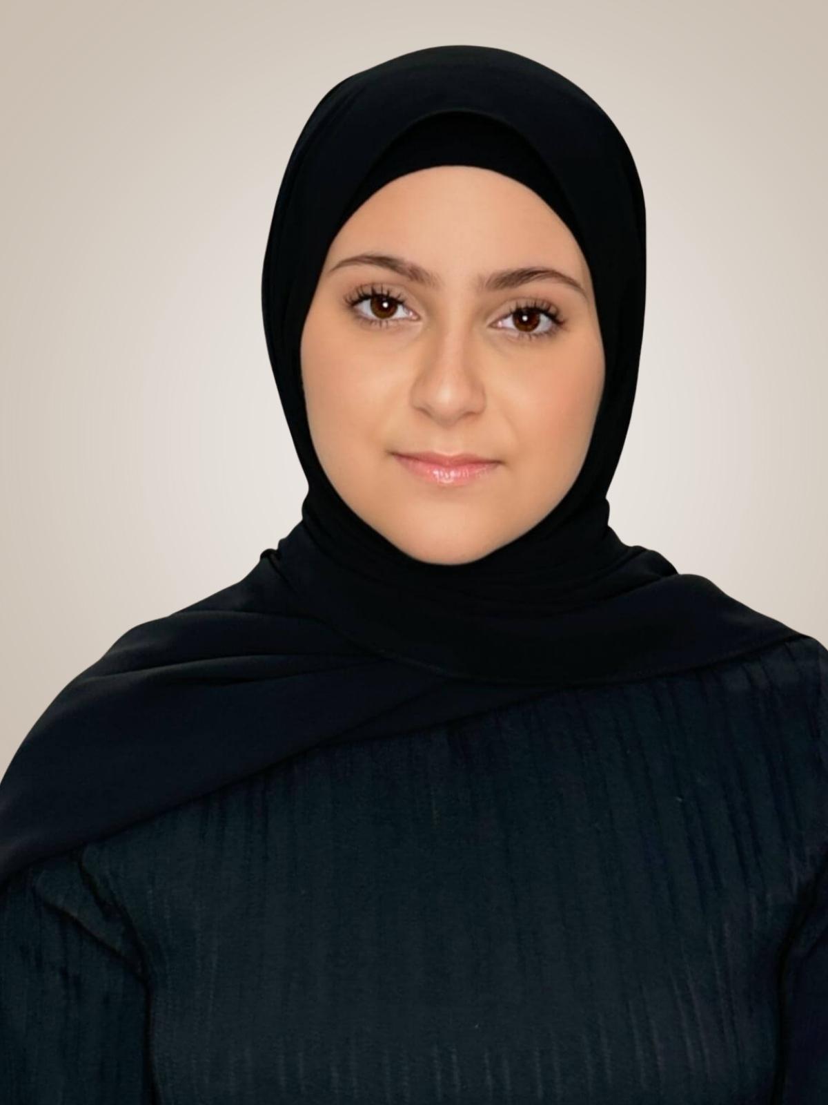 Modish Girl Luxury Chiffon Hijab-Black