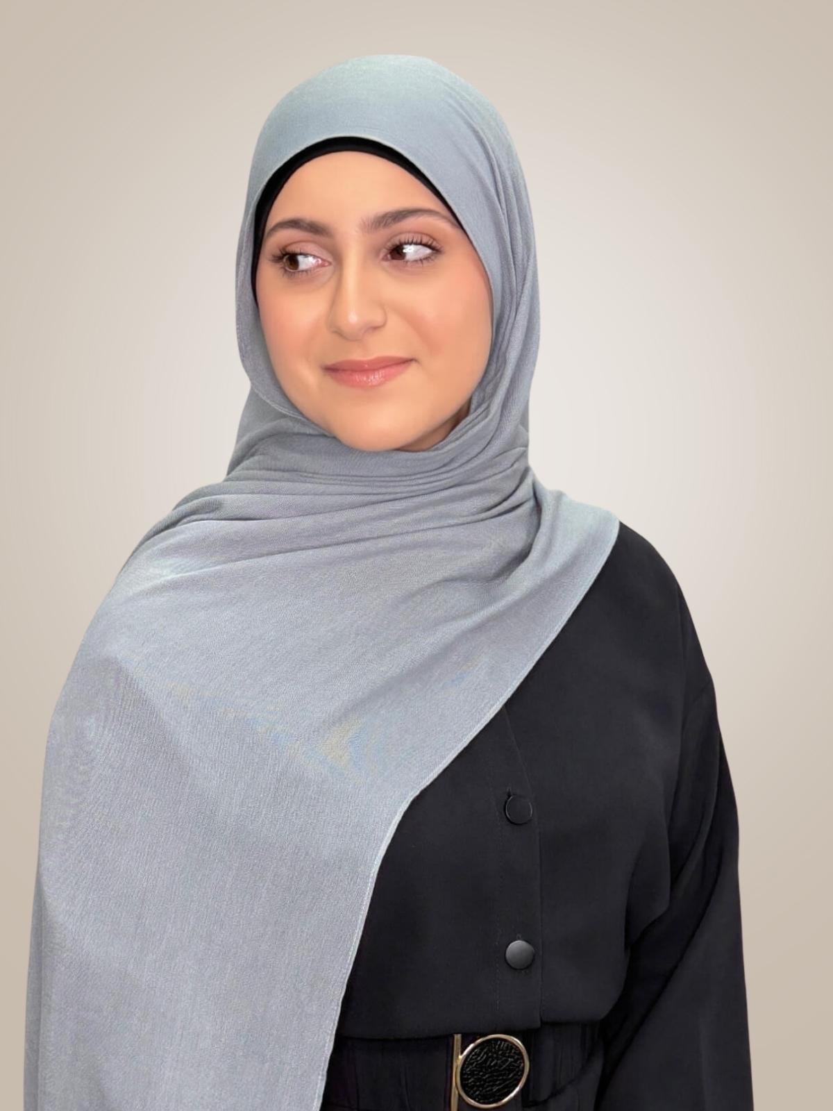 Modish Girl Cotton Modal Hijab-Fossil