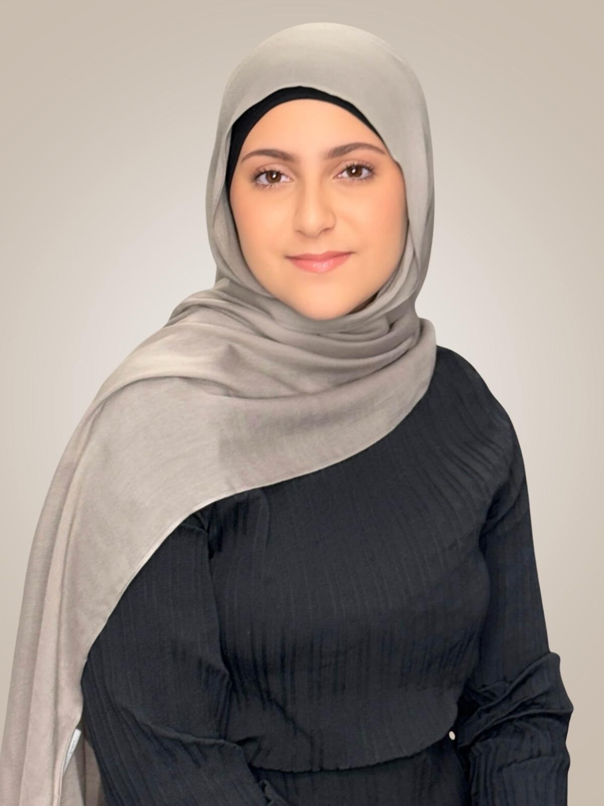 Modish Girl Cotton Modal Hijab-Oak Mist