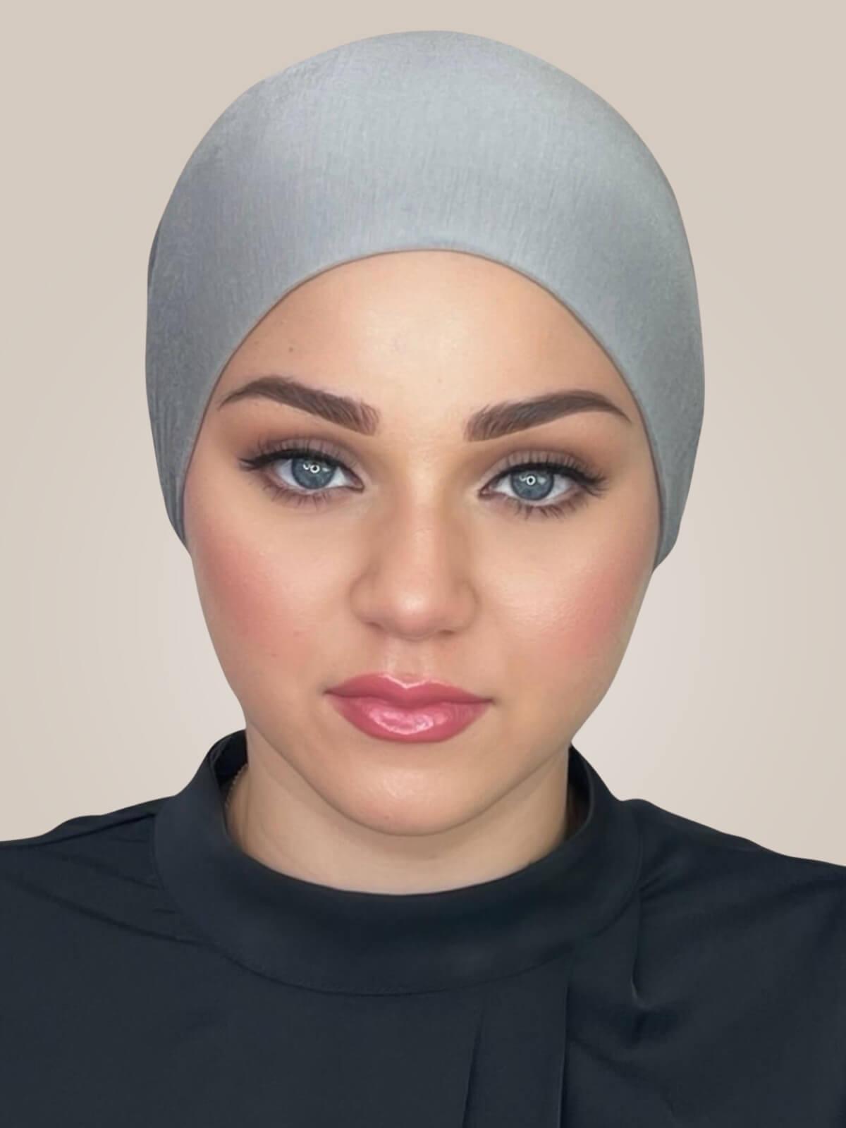 Tie Back UnderScarf-Chic Grey