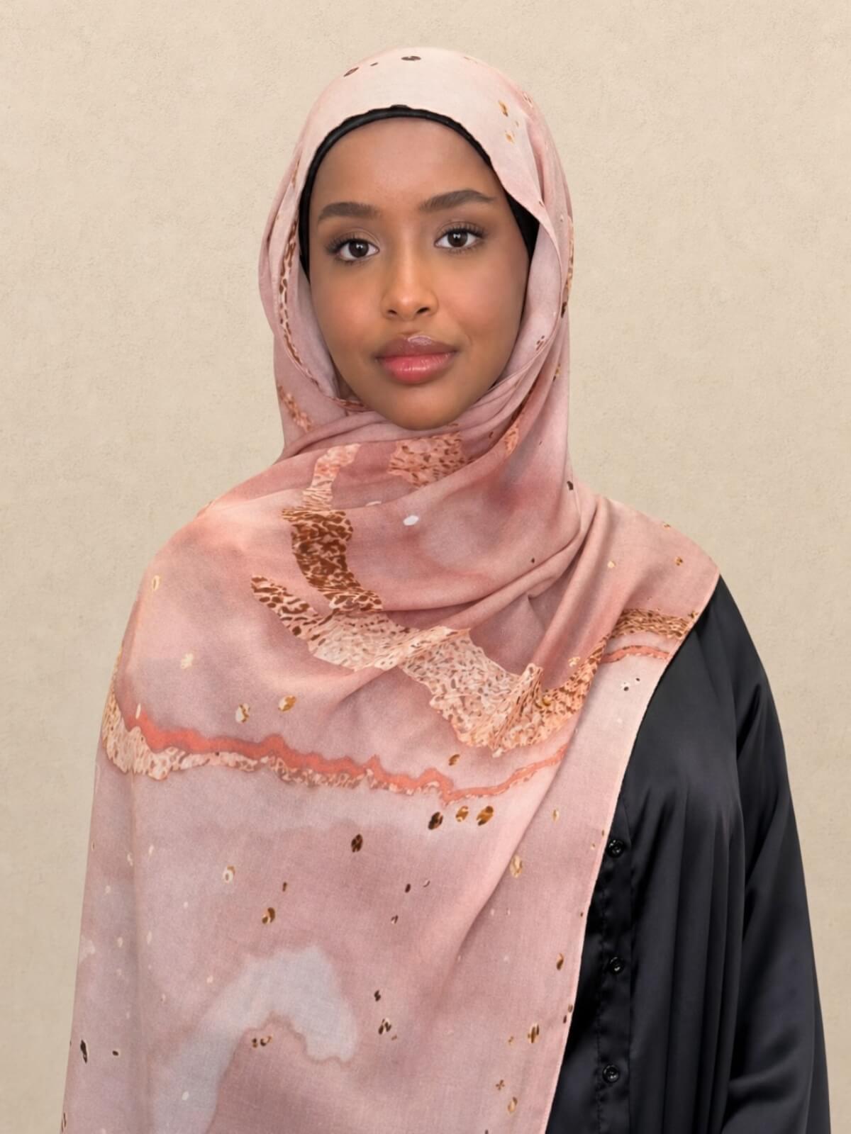 Print Modal Hijab-Malibu Dusk