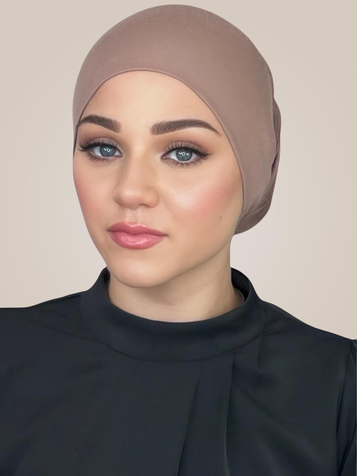 Premium Jersey UnderScarf-Pale Taupe
