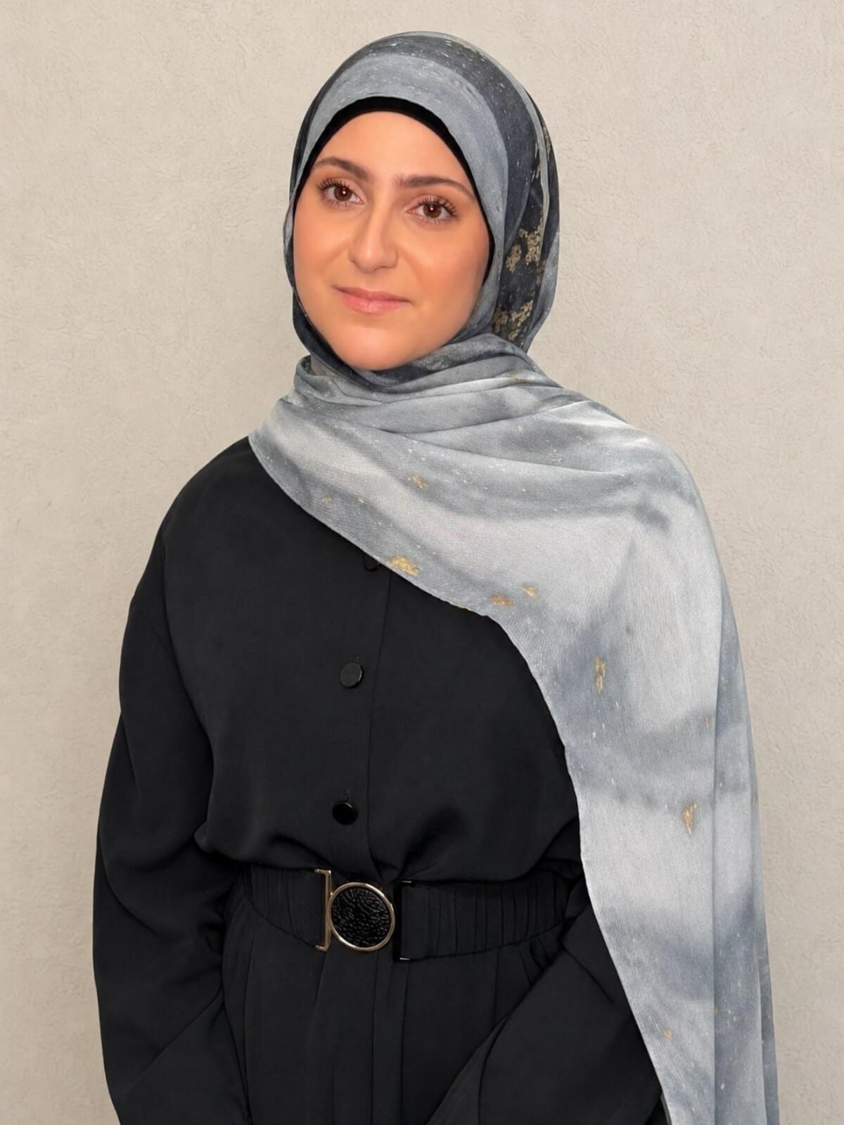 Modish Girl Print Modal Hijab-London Fog