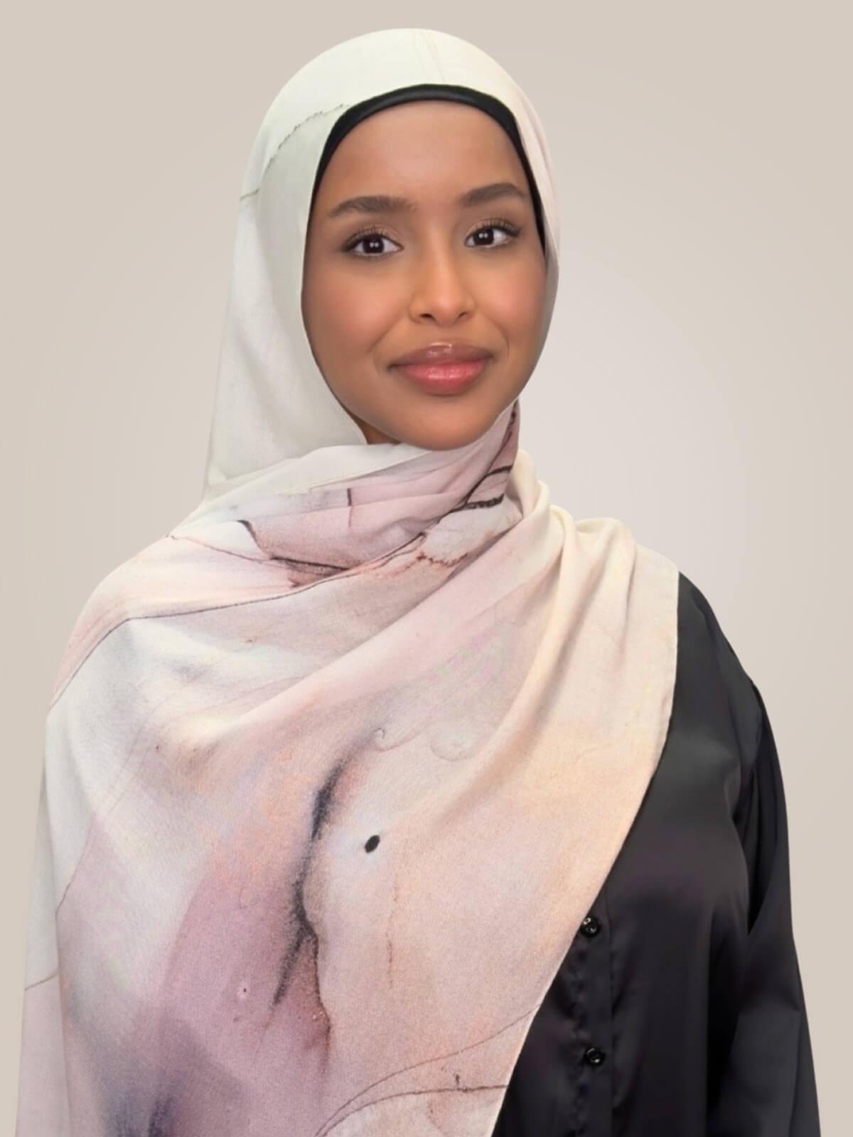 Print Modal Hijab-Tokyo Blossom