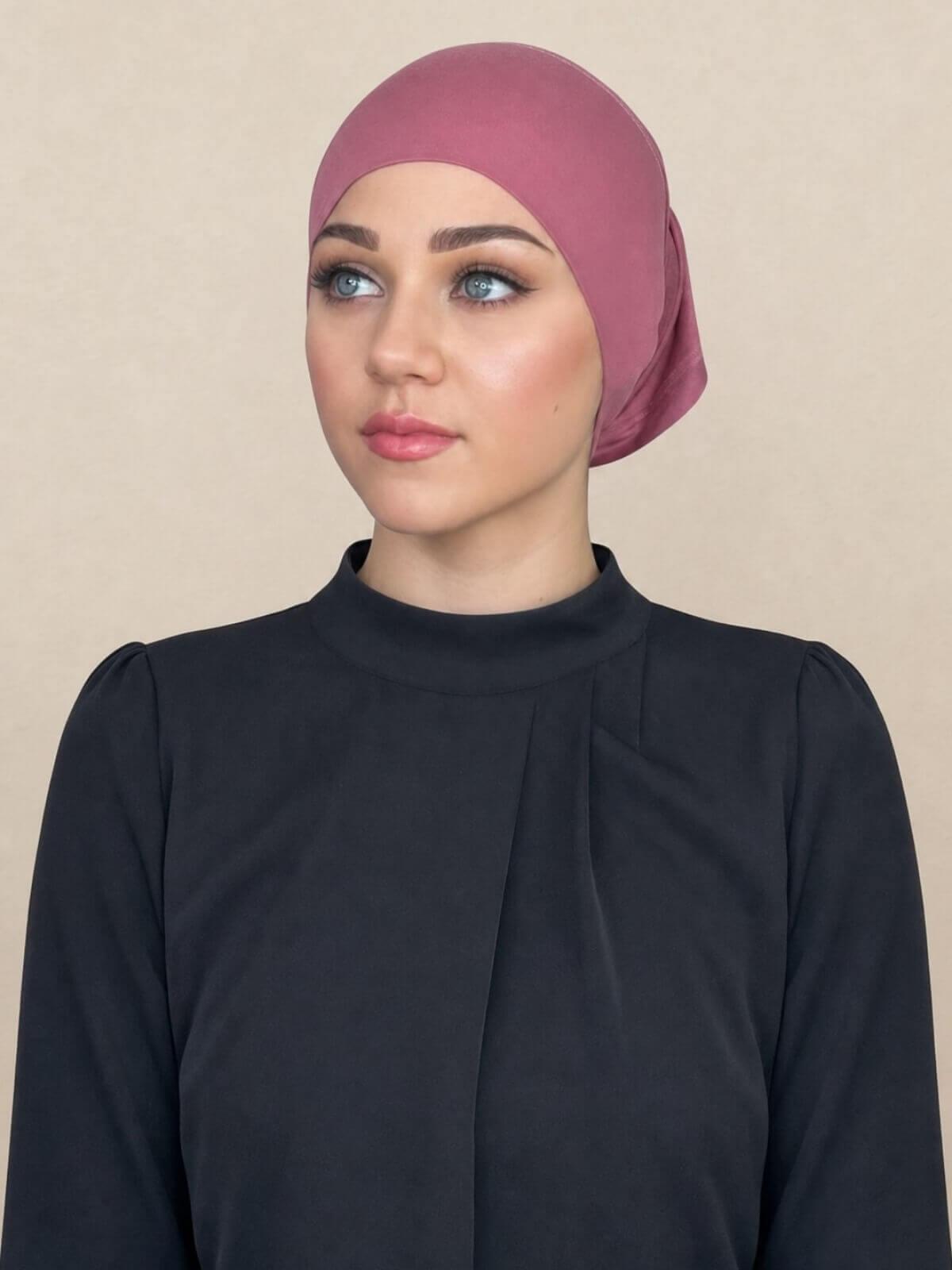 Premium Jersey UnderScarf-Pale Rose