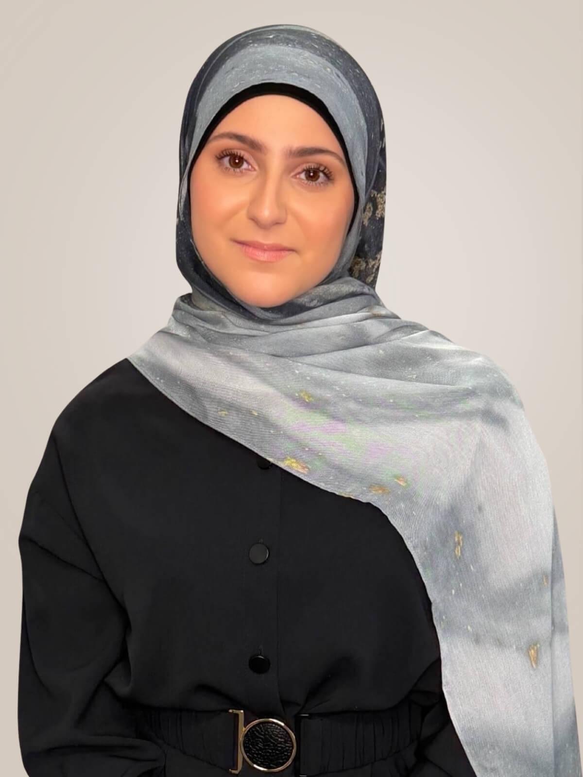 Modish Girl Print Modal Hijab-London Fog