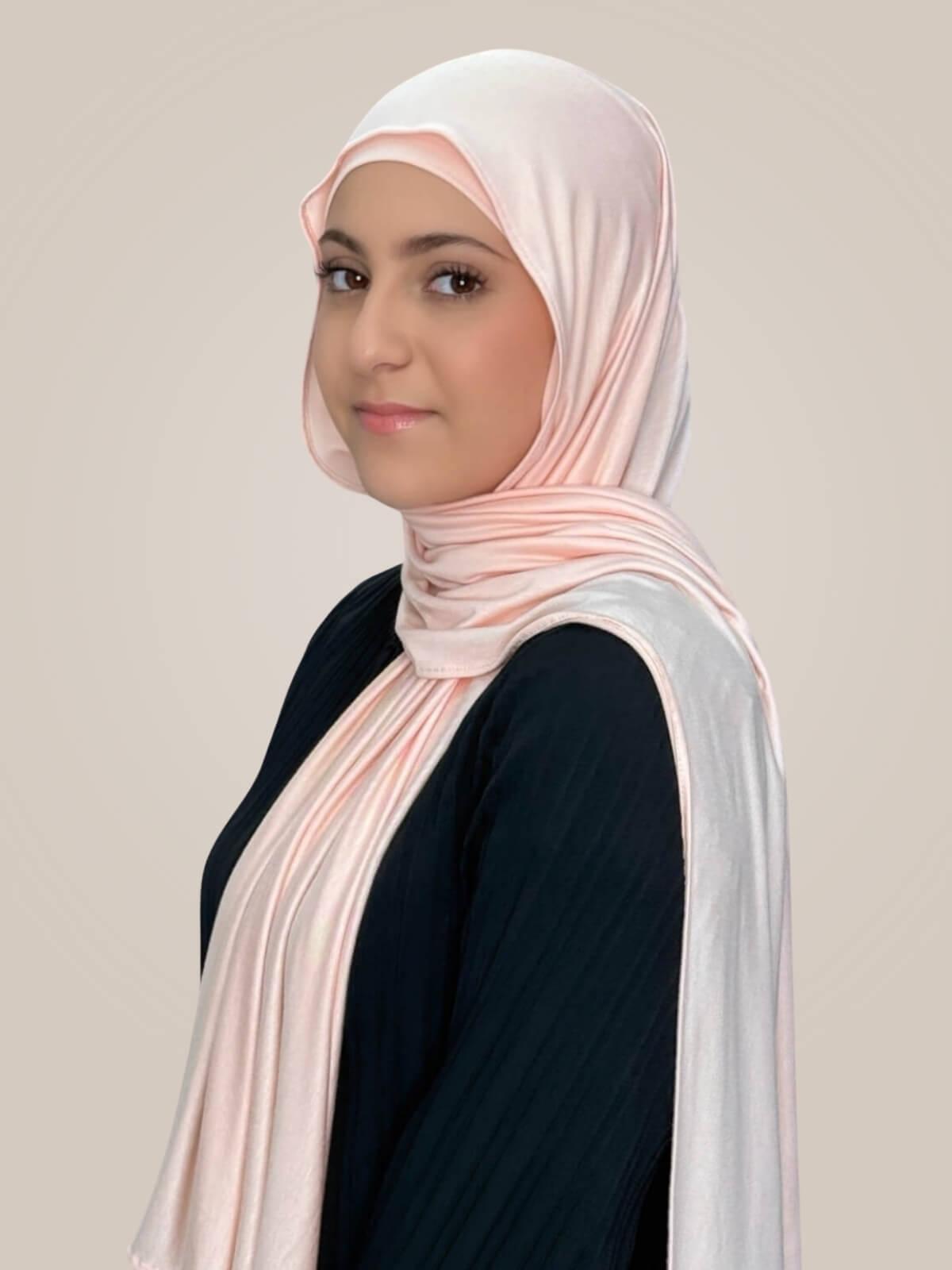 Modish Girl Premium Jersey Hijab-Pearl