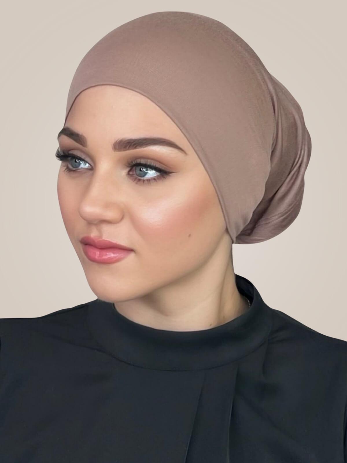Premium Jersey UnderScarf-Pale Taupe