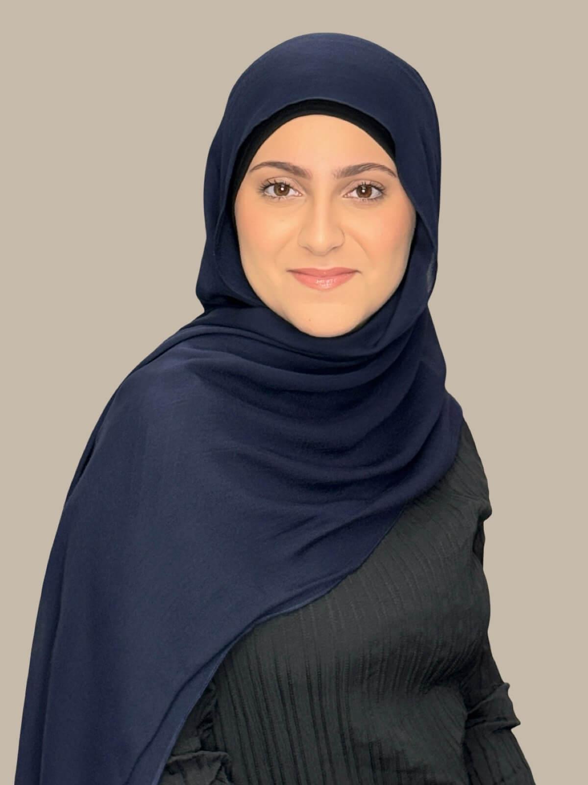 Modish Girl Cotton Modal Hijab-Sea Storm