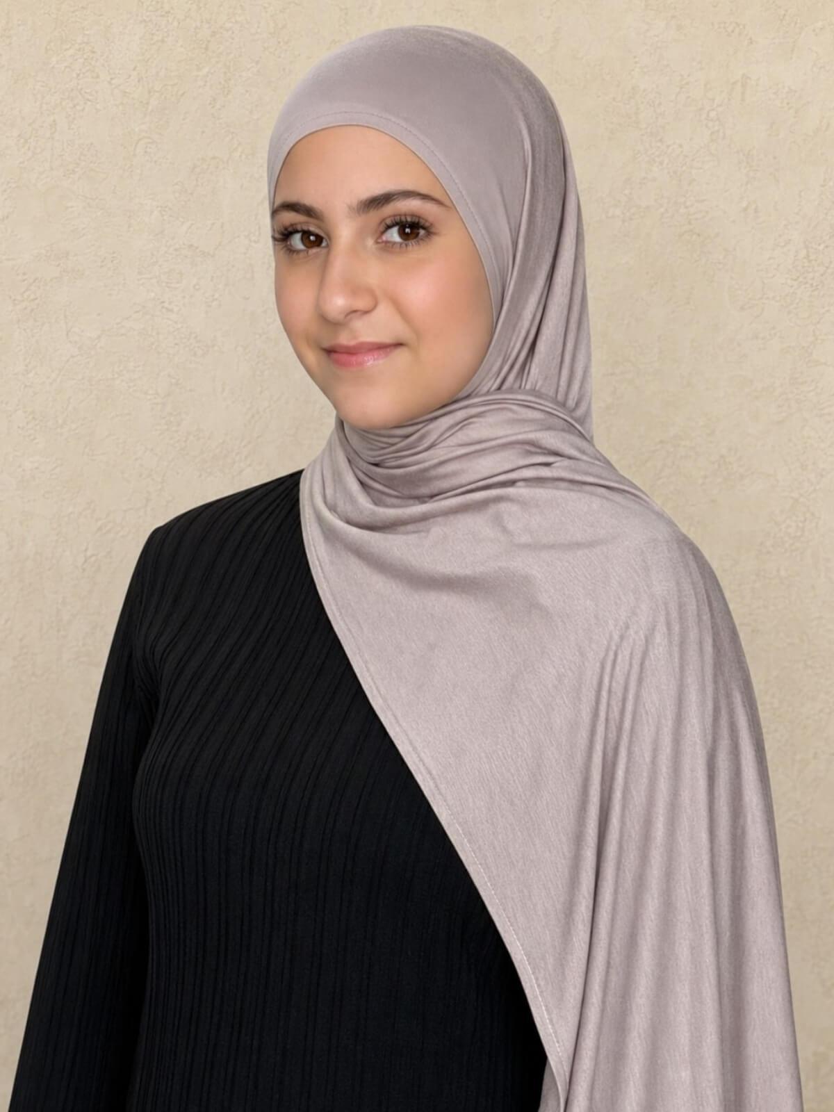 Modish Girl Pre-Sewn Jersey Hijab-Sphinx