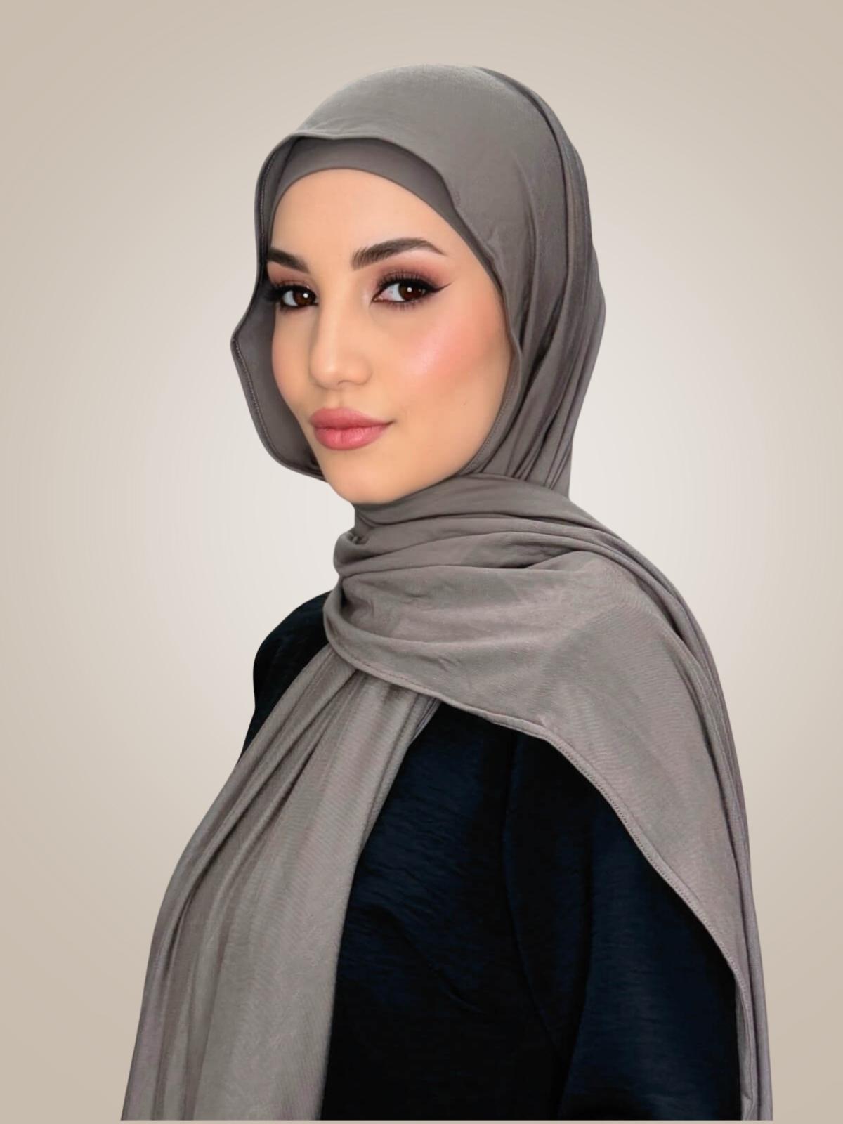 Premium Jersey Hijab-Hazel