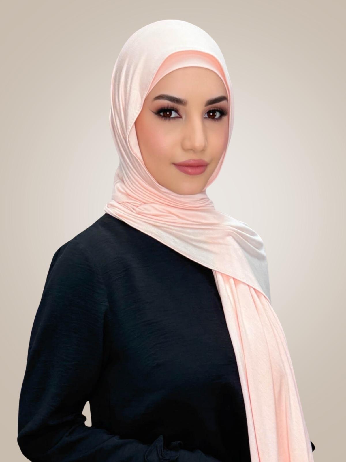 Premium Jersey Hijab-Pearl