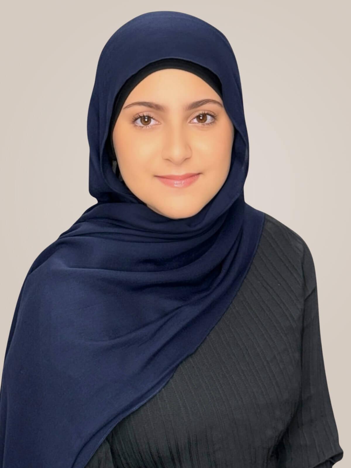 Modish Girl Cotton Modal Hijab-Sea Storm
