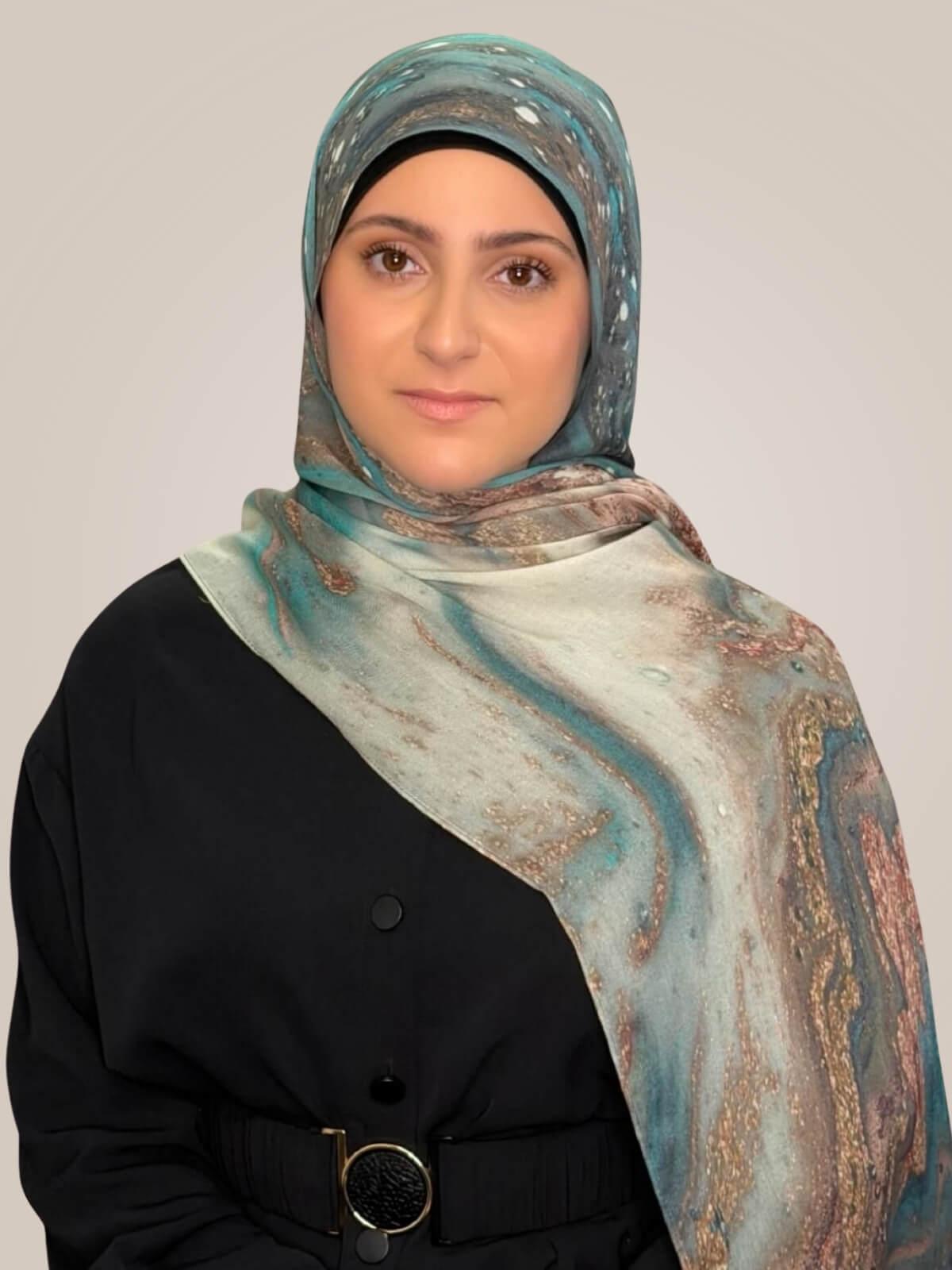 Modish Girl Print Modal Hijab-Laguna Shore