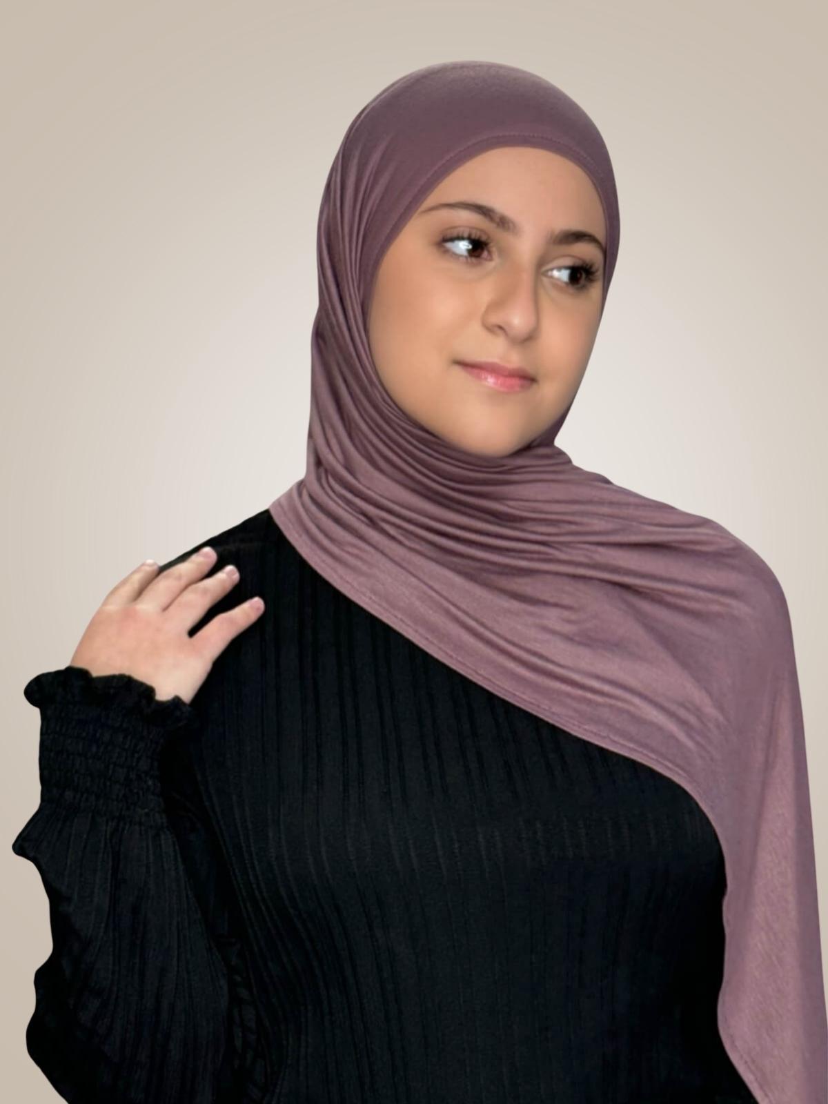 Modish Girl Pre-Sewn Jersey-Rose Taupe